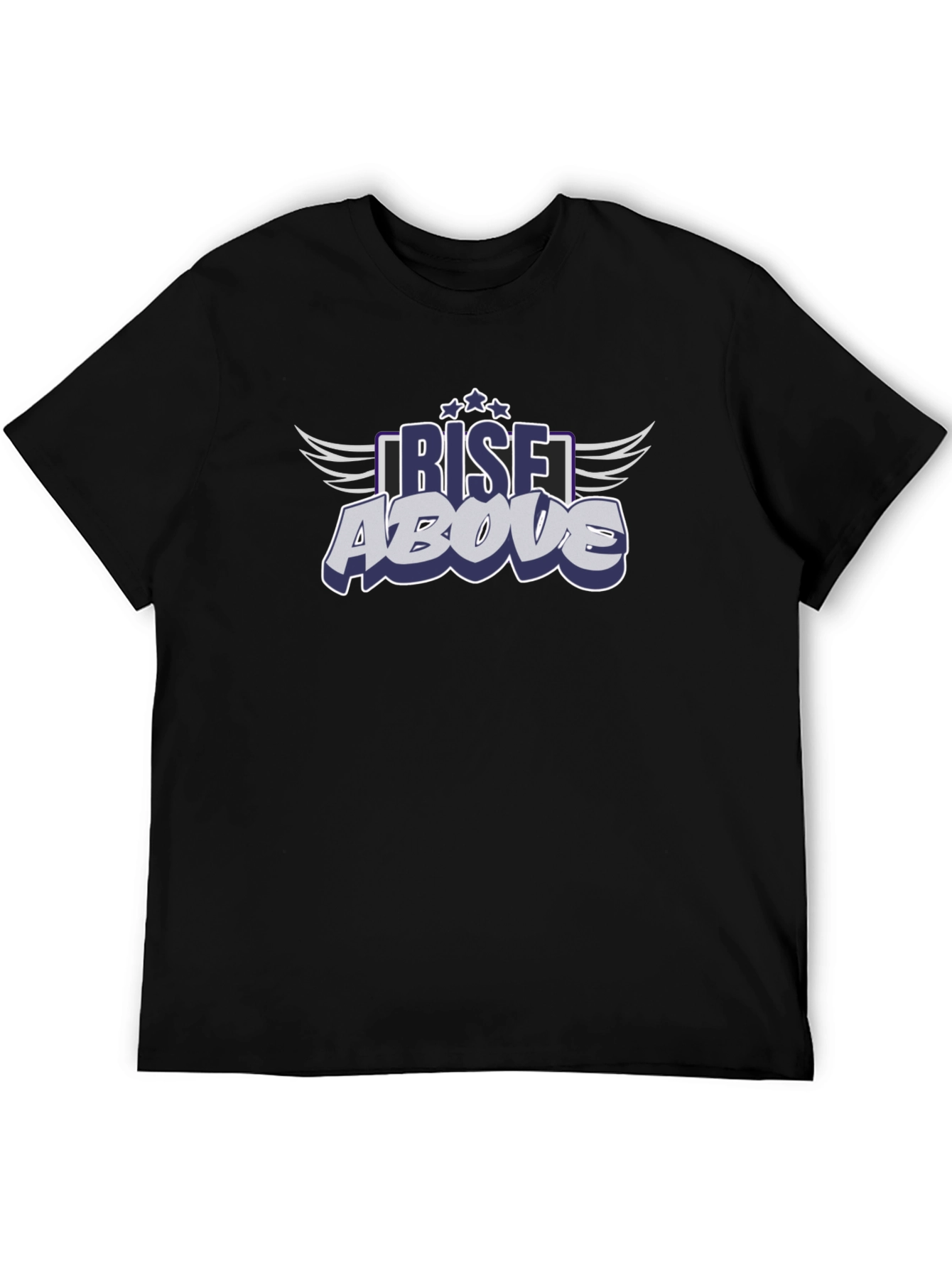 Rise Above Graphic Print T-Shirt