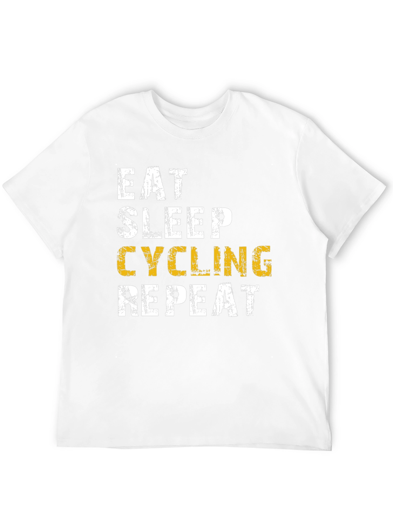 Eat Sleep Cycling Repeat Mens T-Shirt