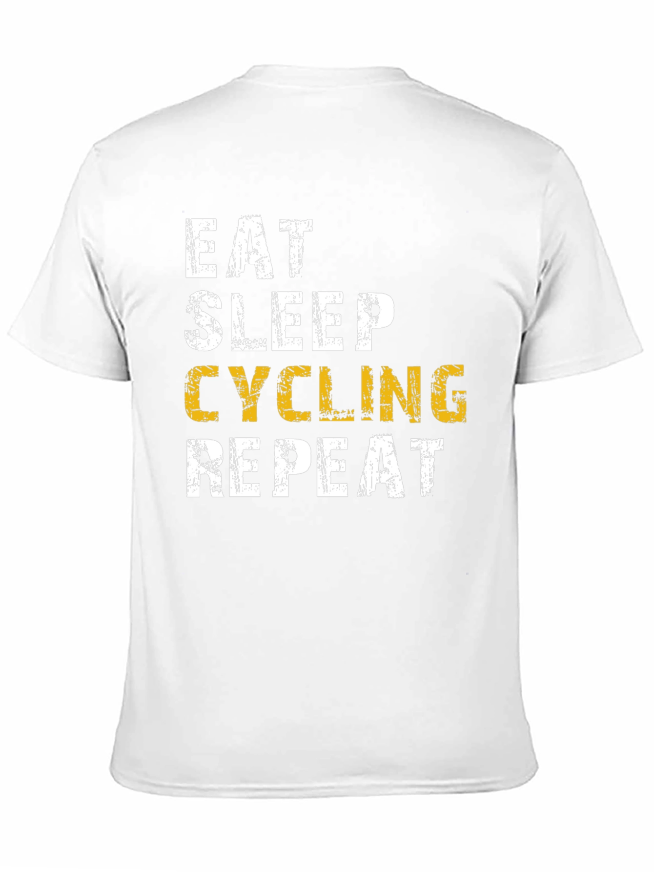Eat Sleep Cycling Repeat Mens T-Shirt