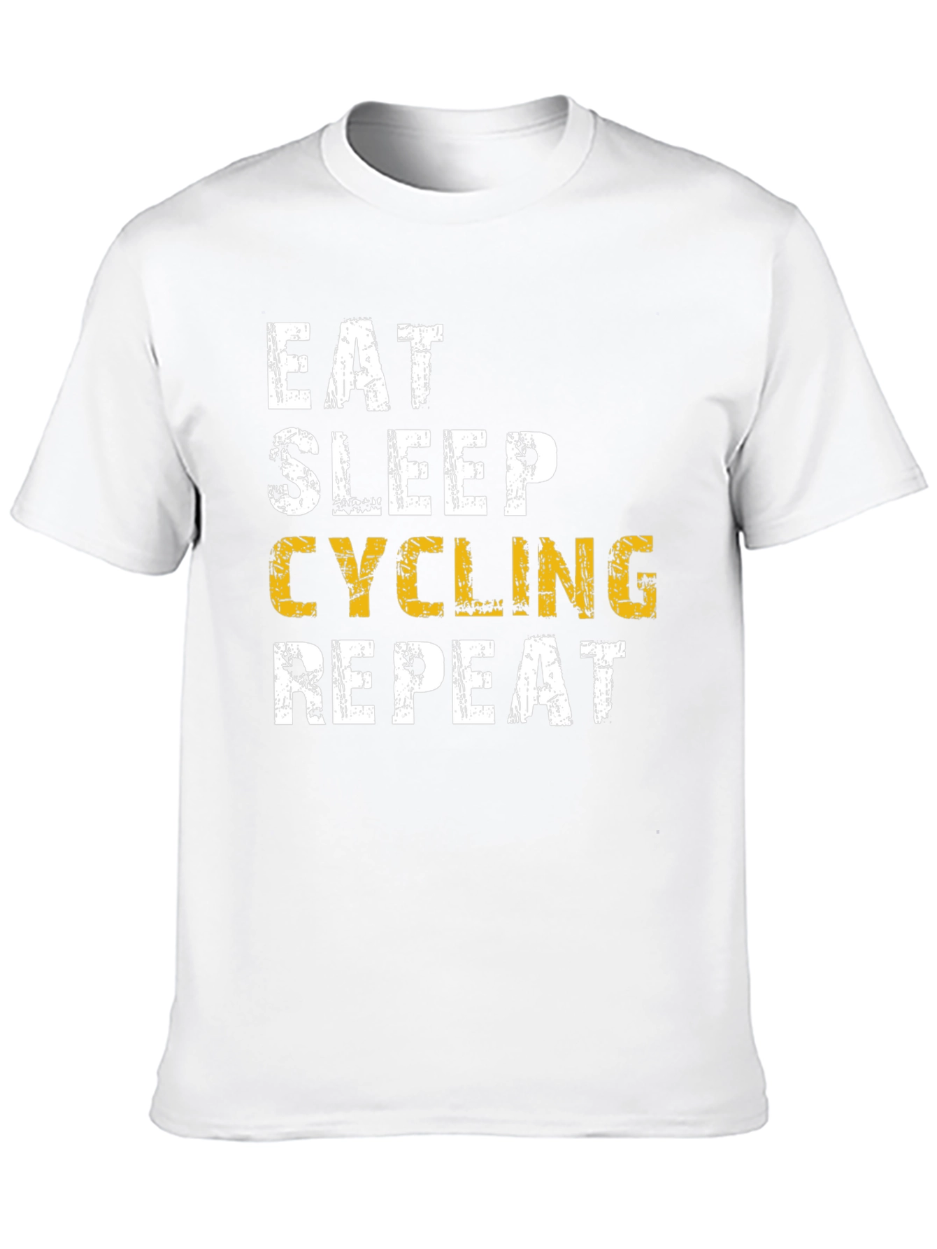 Eat Sleep Cycling Repeat Mens T-Shirt