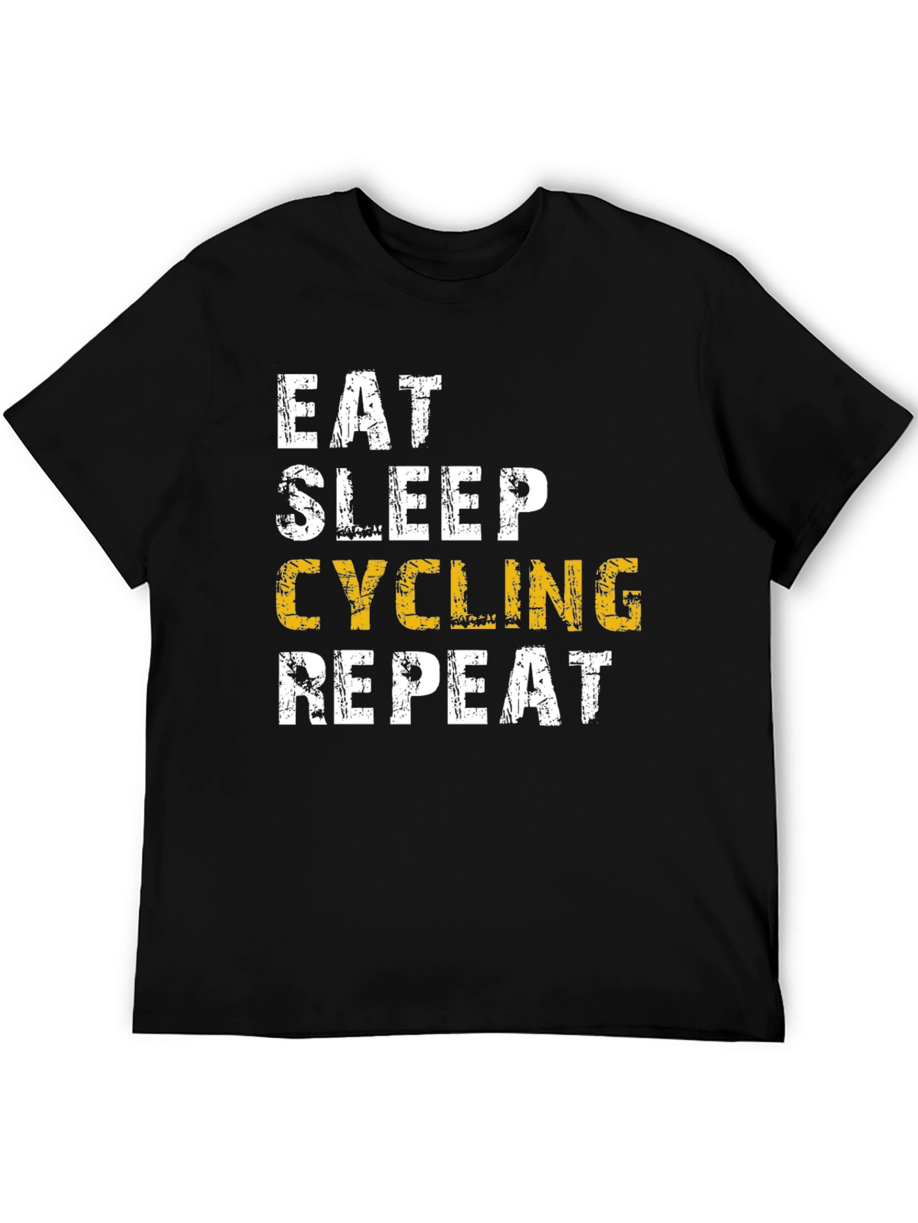 Eat Sleep Cycling Repeat Mens T-Shirt