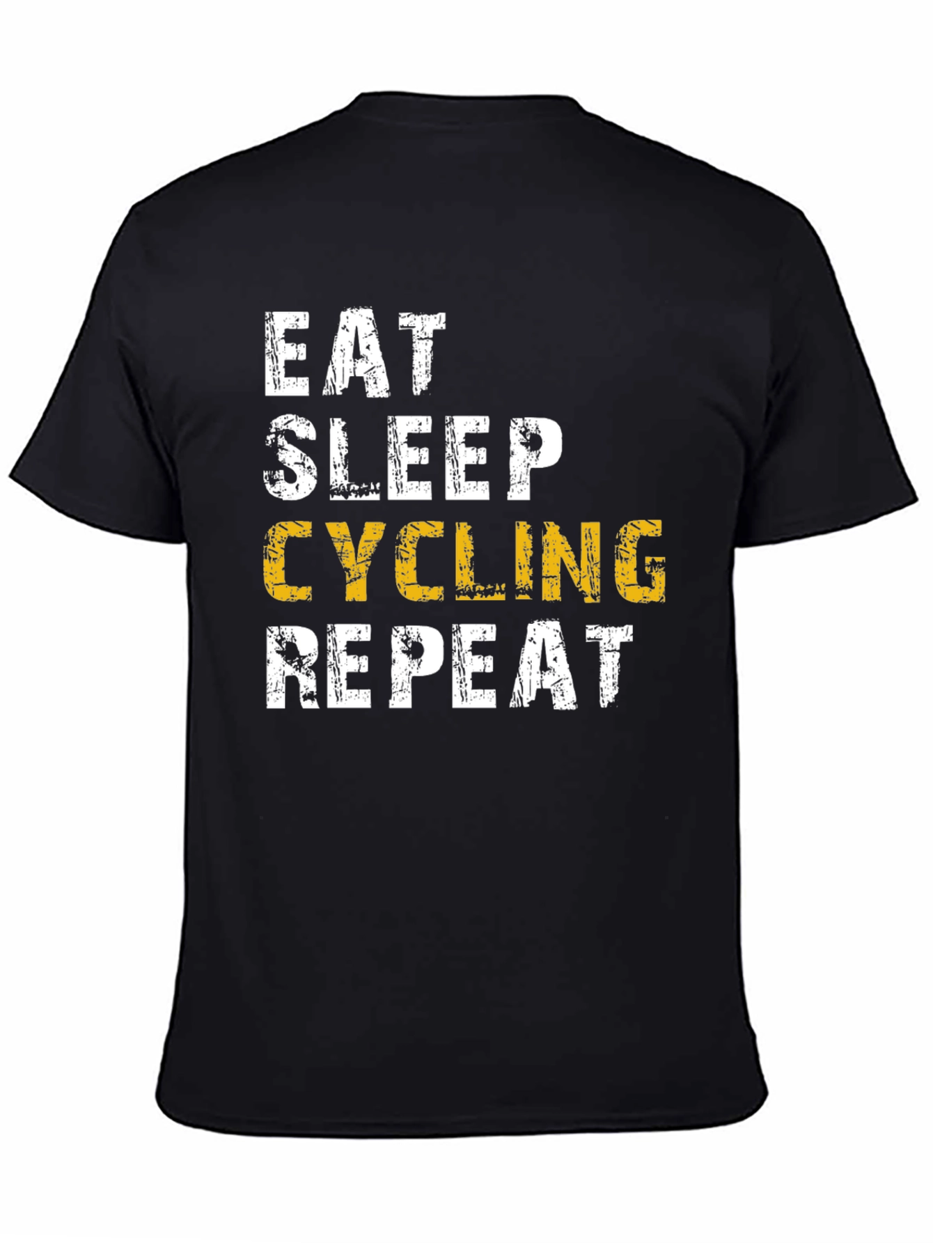 Eat Sleep Cycling Repeat Mens T-Shirt