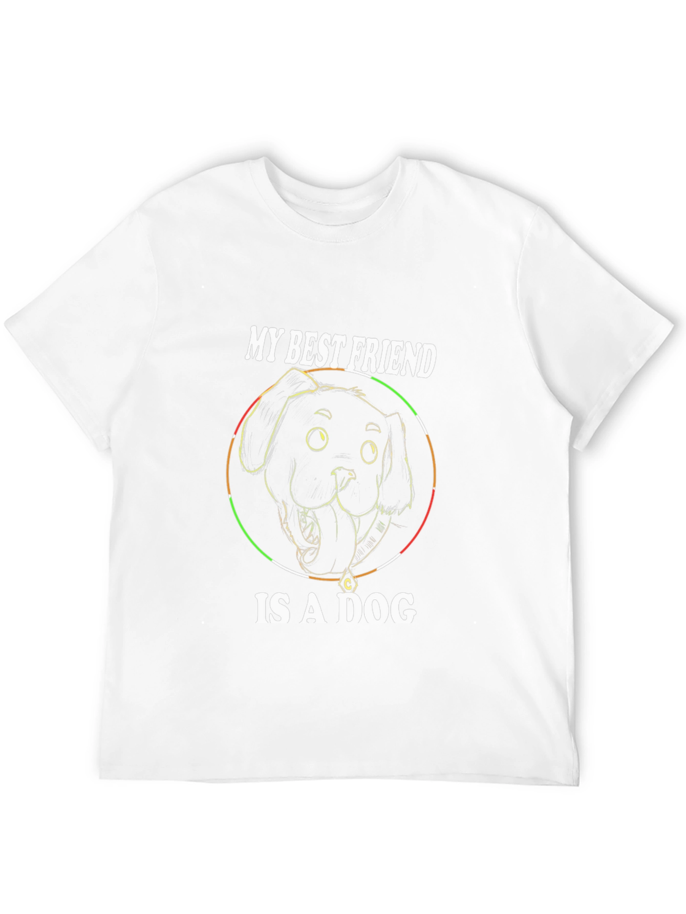 My Best Friend Is A Dog Graphic Tee