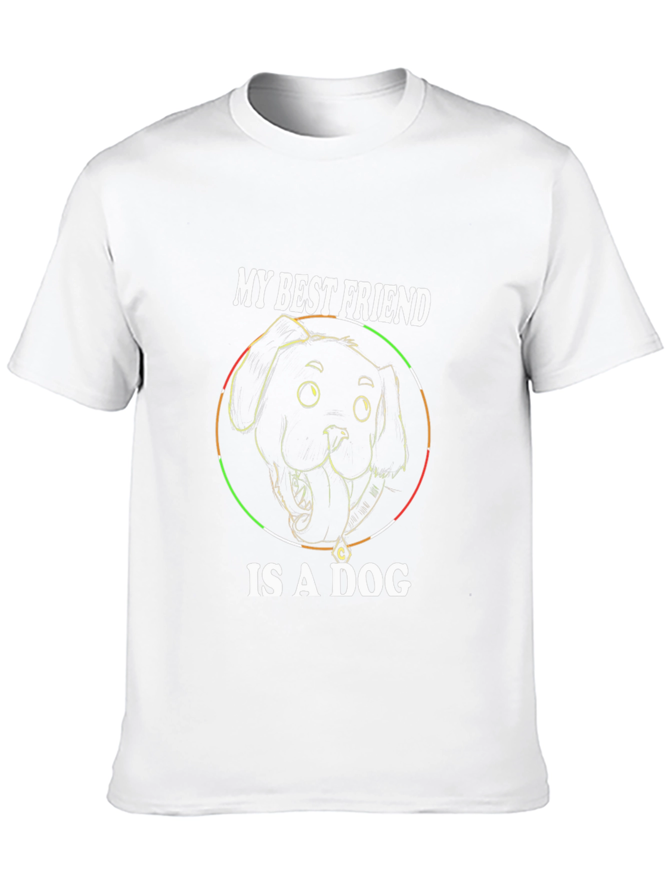 My Best Friend Is A Dog Graphic Tee