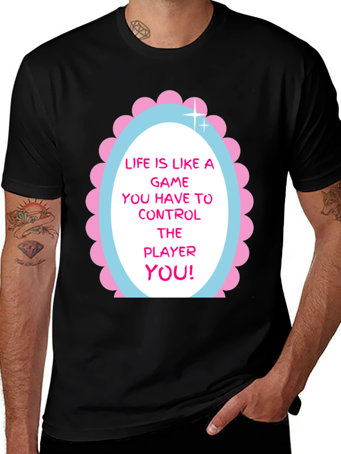 Life is a Game T-Shirt - Gamer Motivation Tee