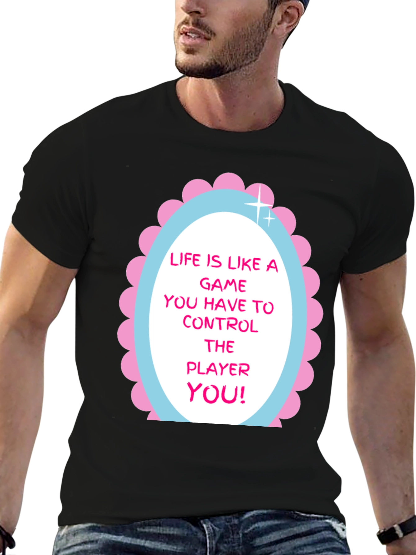 Life is a Game T-Shirt - Gamer Motivation Tee