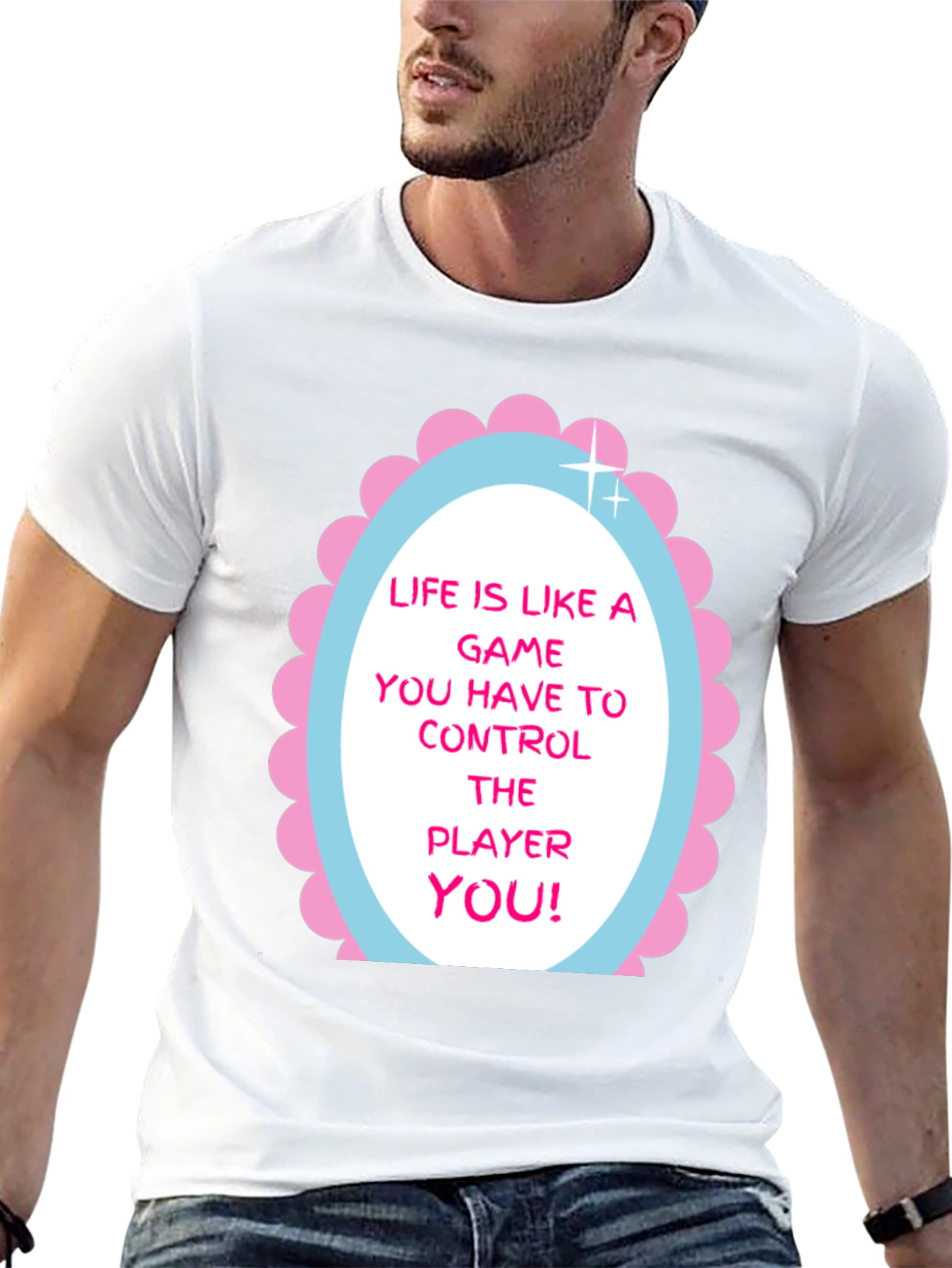 Life is a Game T-Shirt - Gamer Motivation Tee