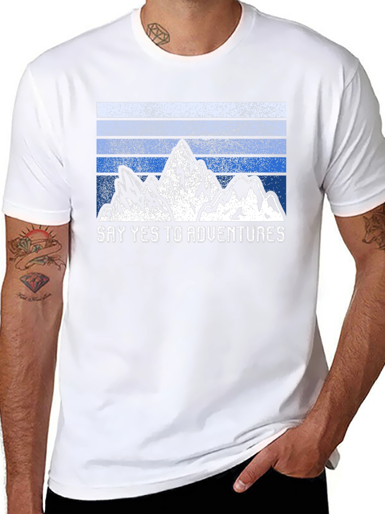 Adventure Awaits: Mountain Graphic Tee