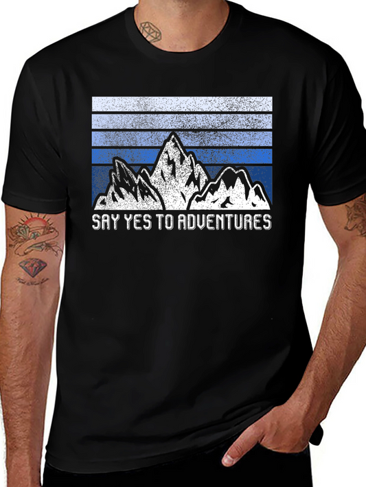 Adventure Awaits: Mountain Graphic Tee