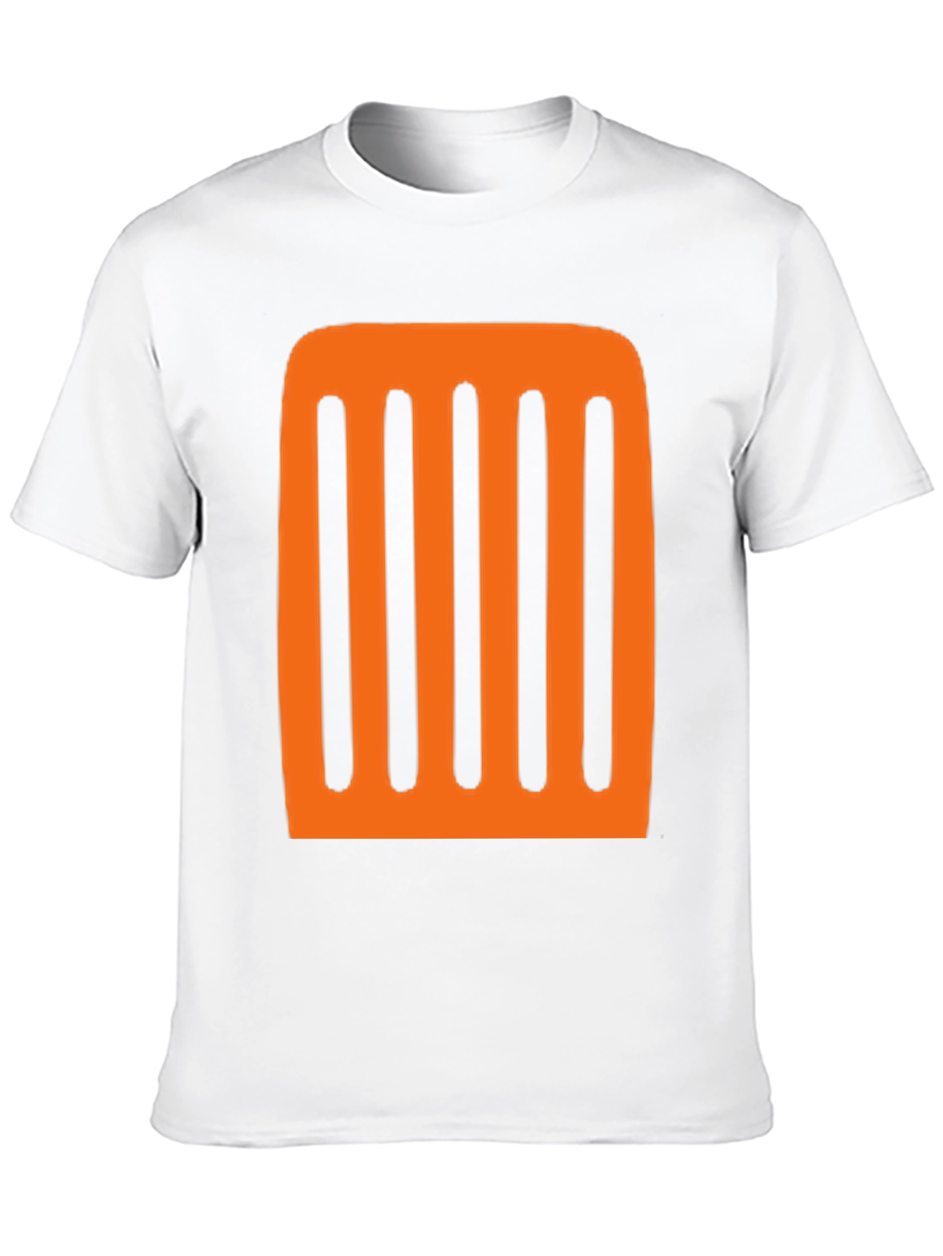 Grill Design Black T-Shirt