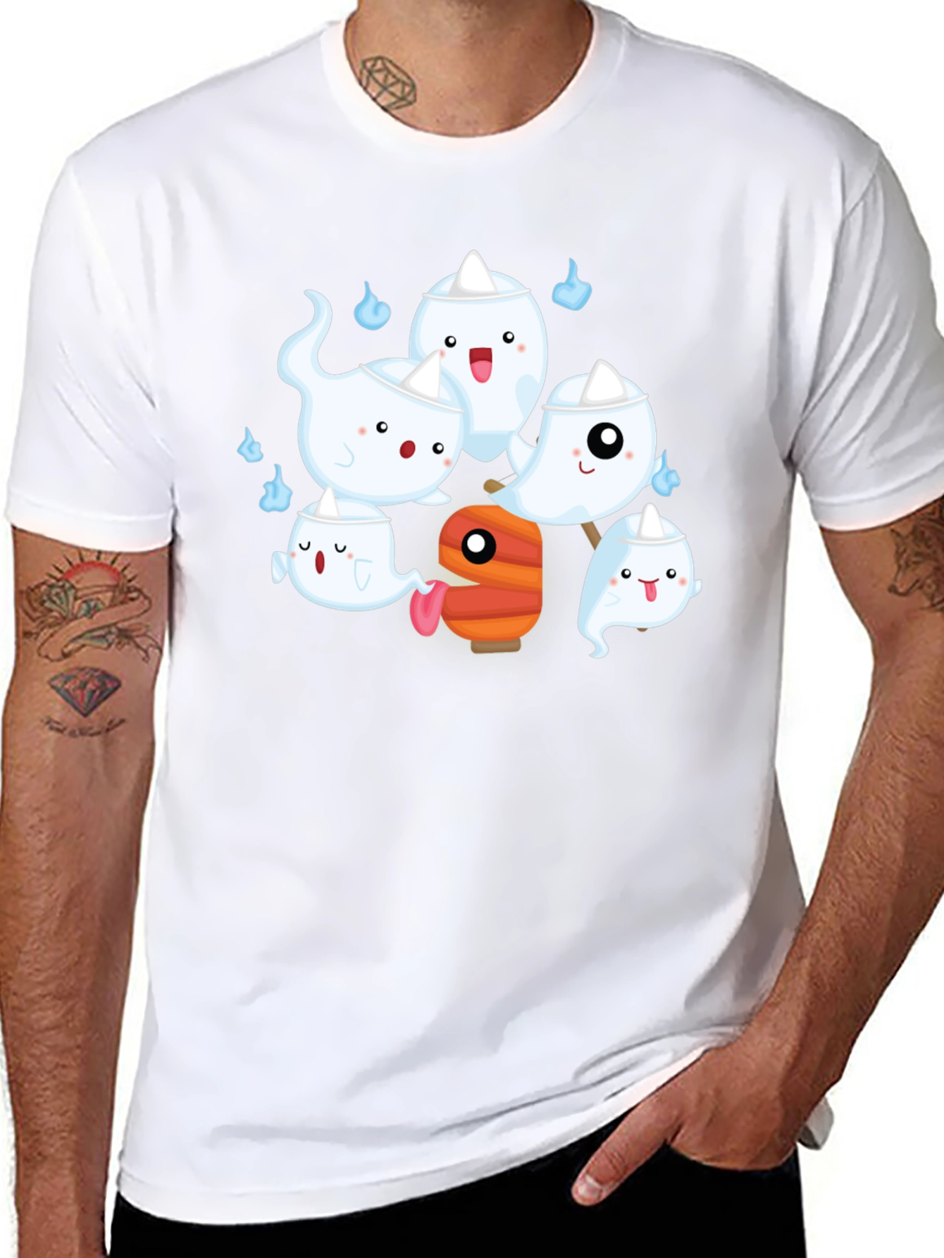 Halloween Ghostly Fun Graphic Tee