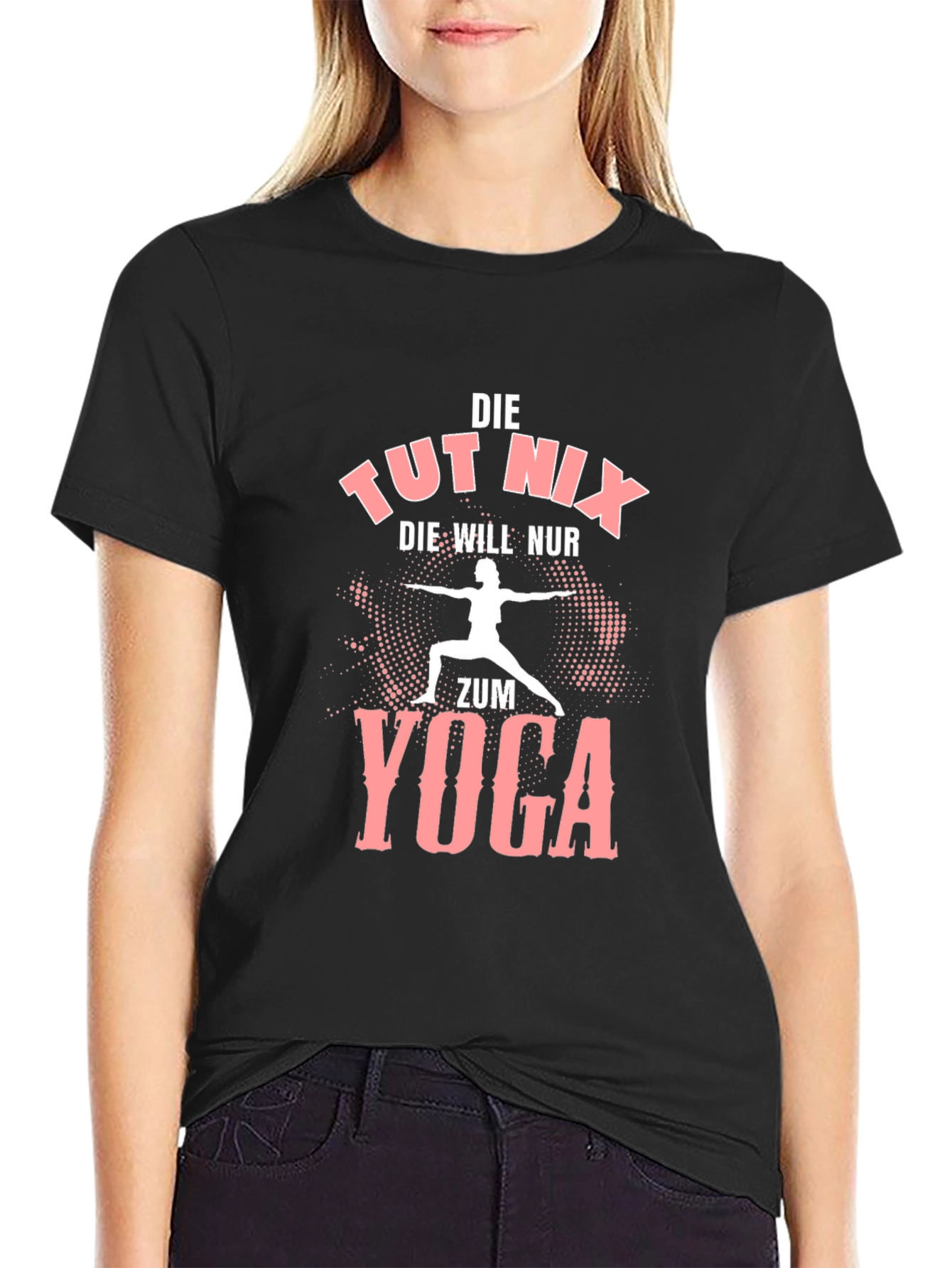 Yoga Lovers Tee - Die Tut Nix Zum Yoga