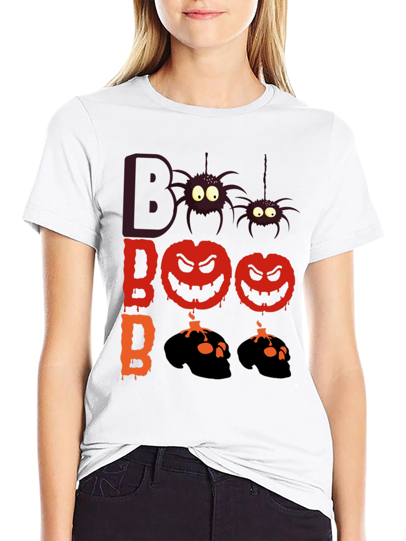 Halloween Boo T-Shirt - Spooky & Fun!
