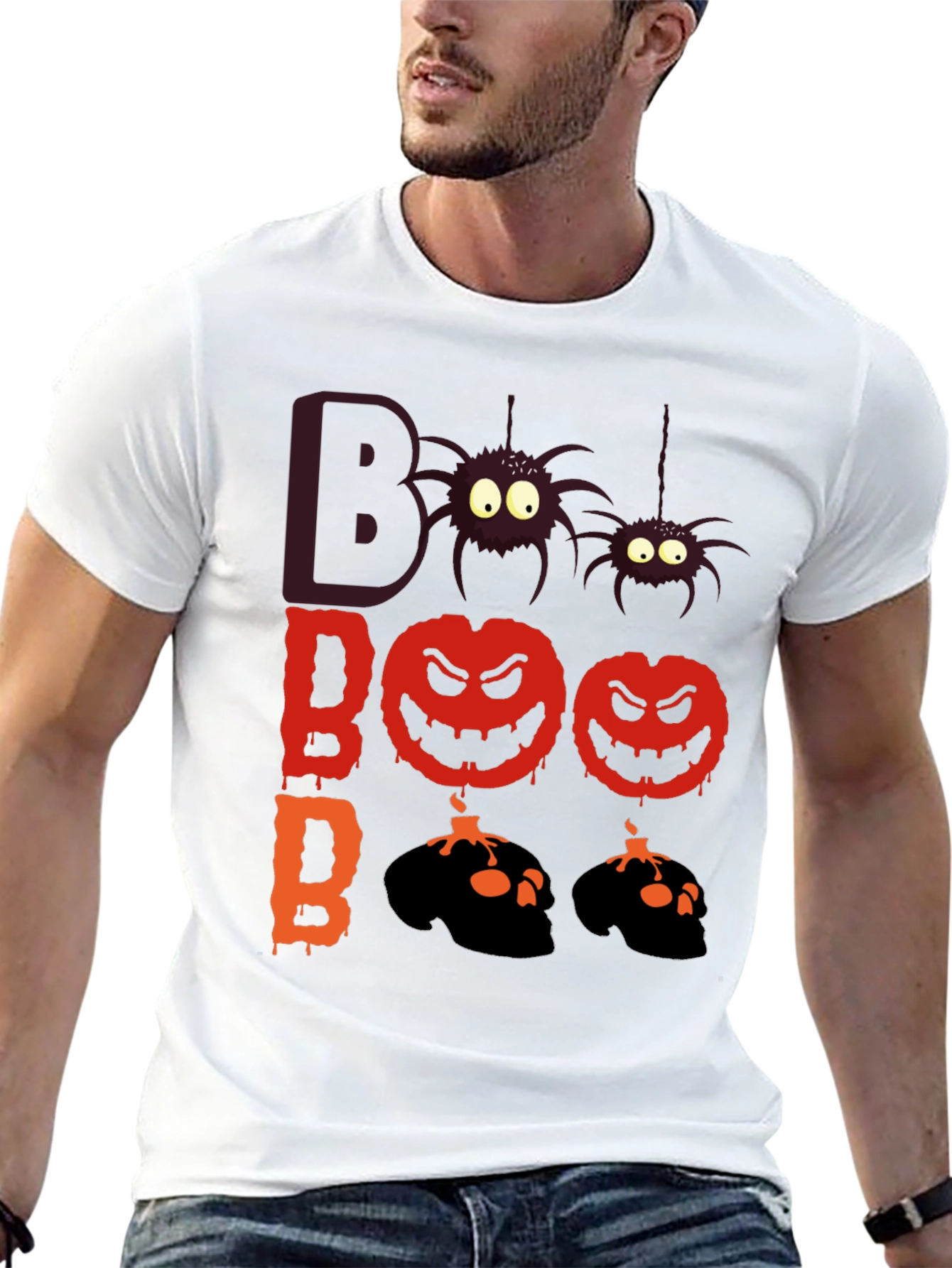 Halloween Boo T-Shirt - Spooky & Fun!