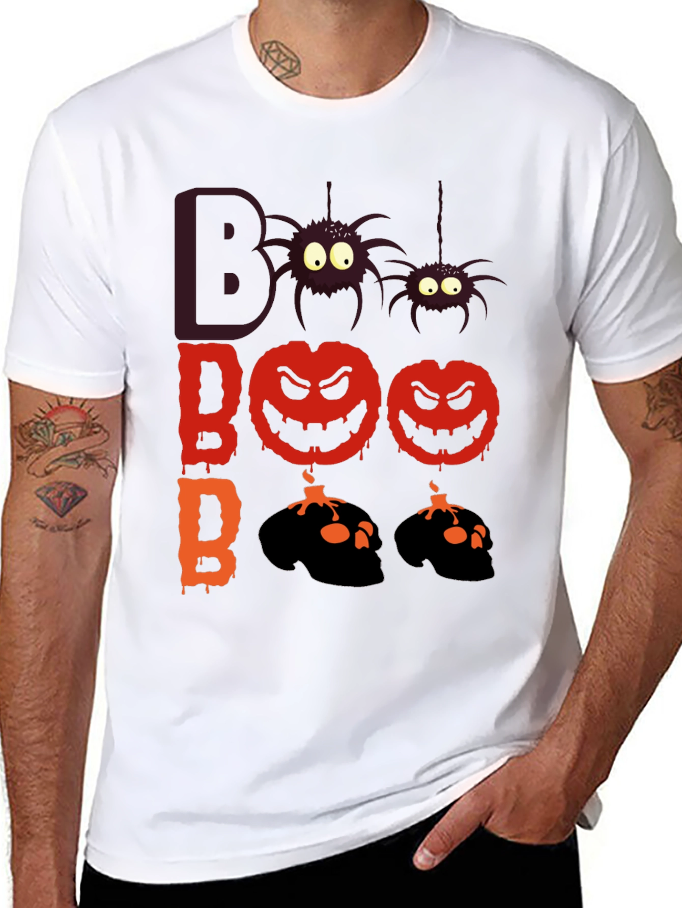 Halloween Boo T-Shirt - Spooky & Fun!