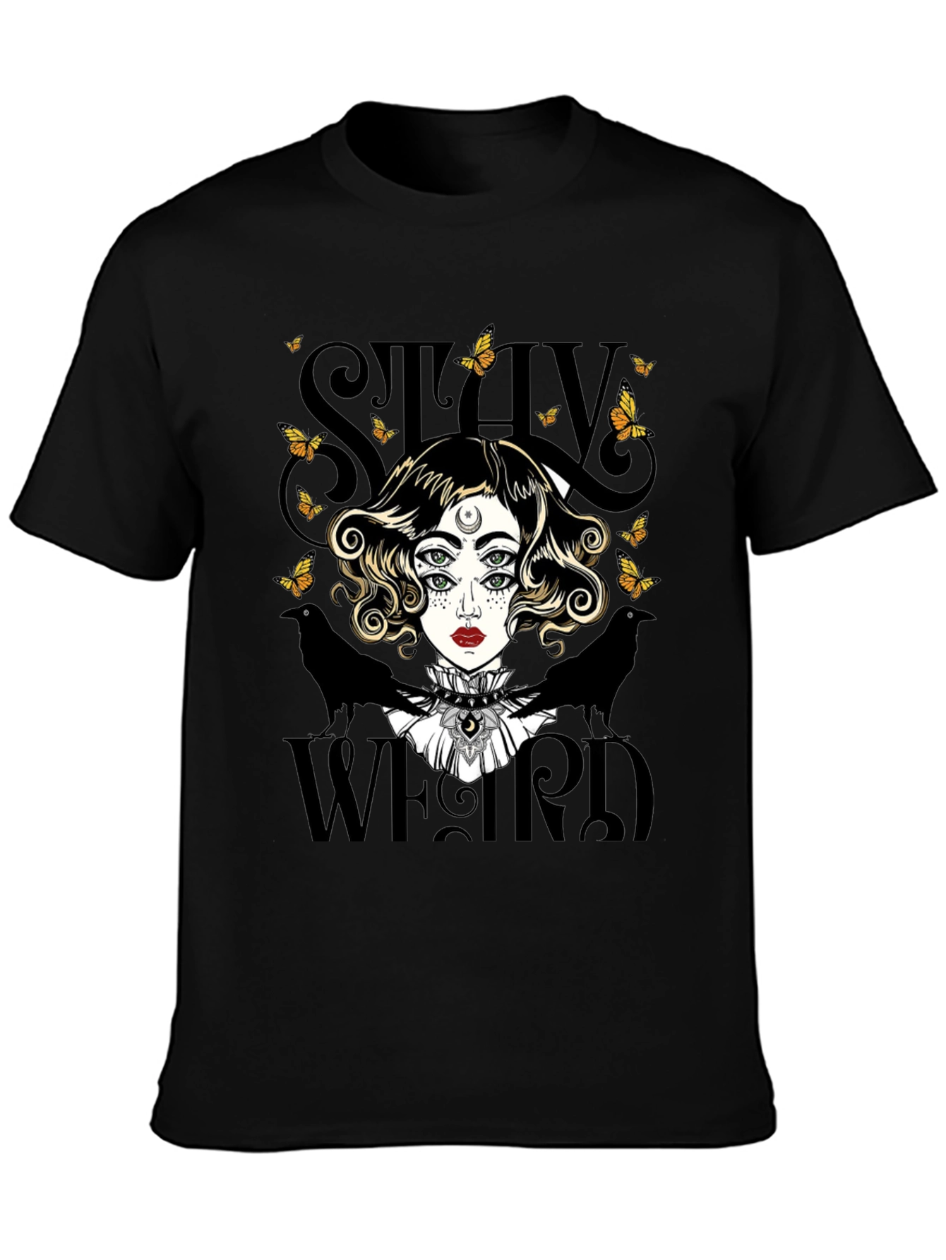 Stay Weird Graphic Tee - Unique & Stylish