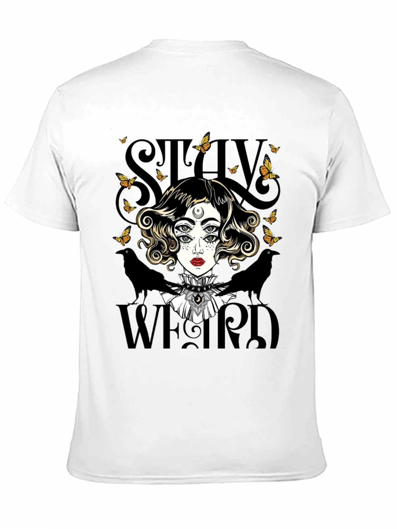 Stay Weird Graphic Tee - Unique & Stylish