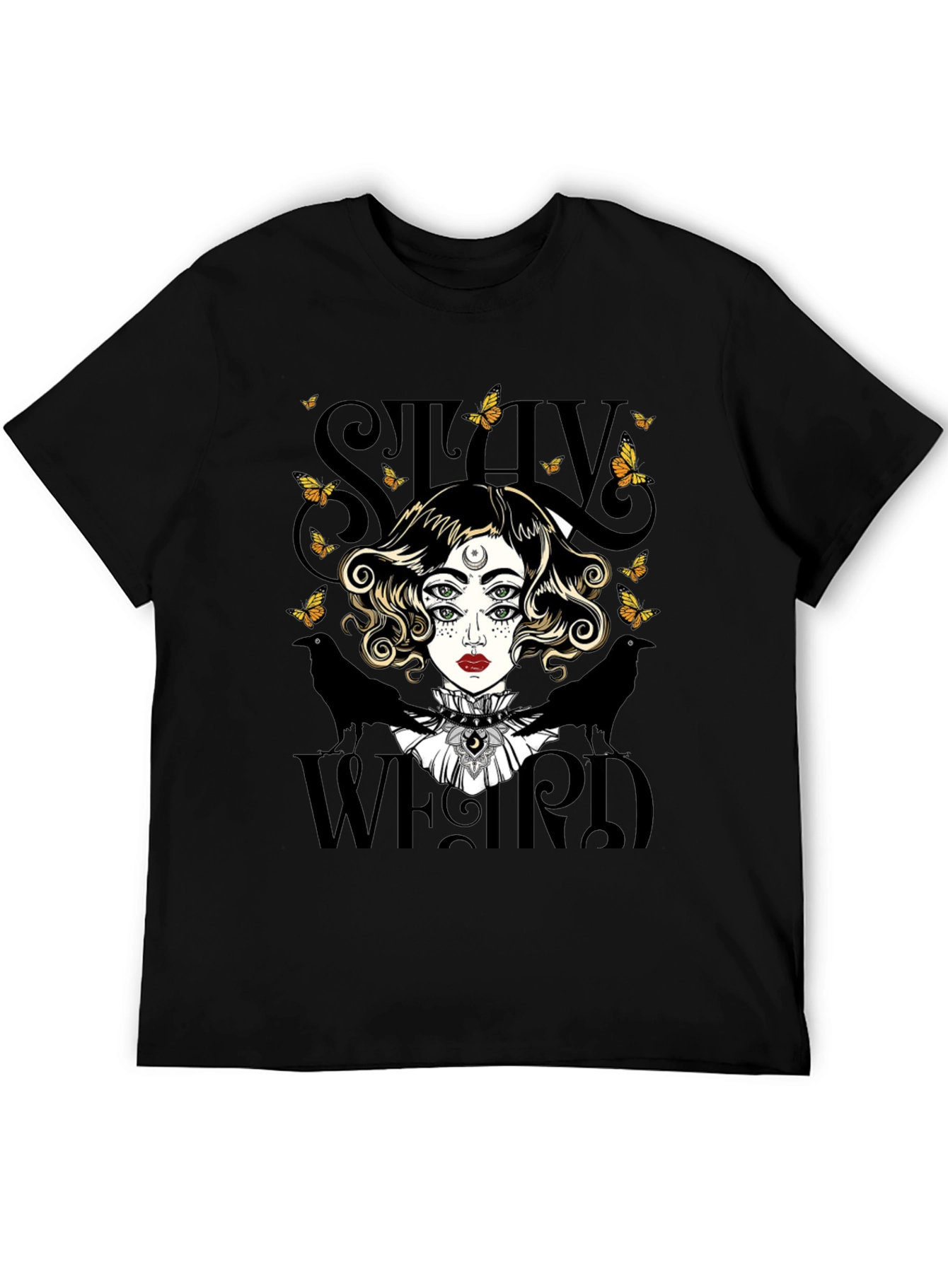 Stay Weird Graphic Tee - Unique & Stylish