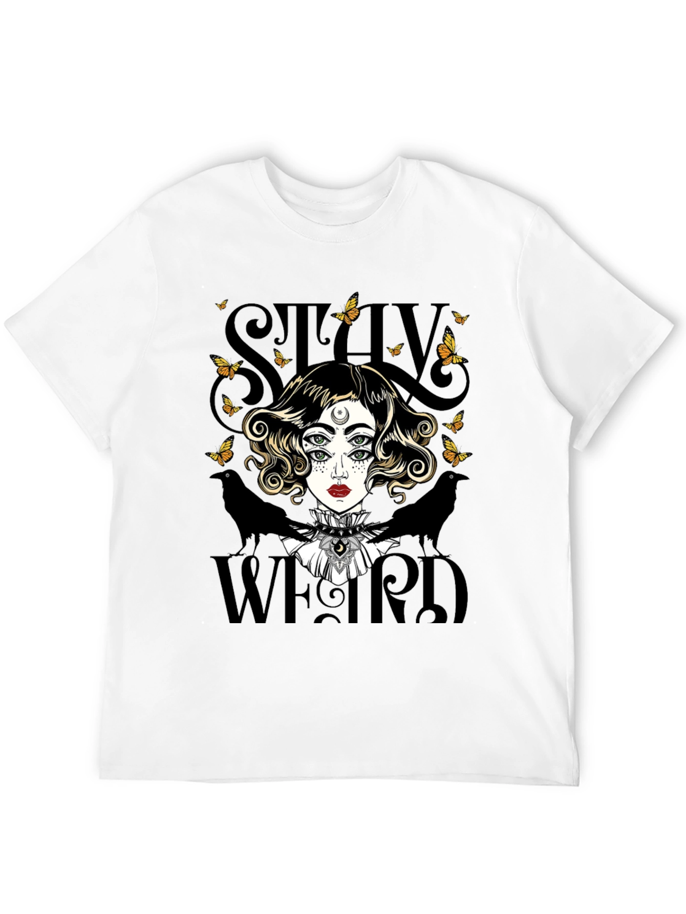 Stay Weird Graphic Tee - Unique & Stylish