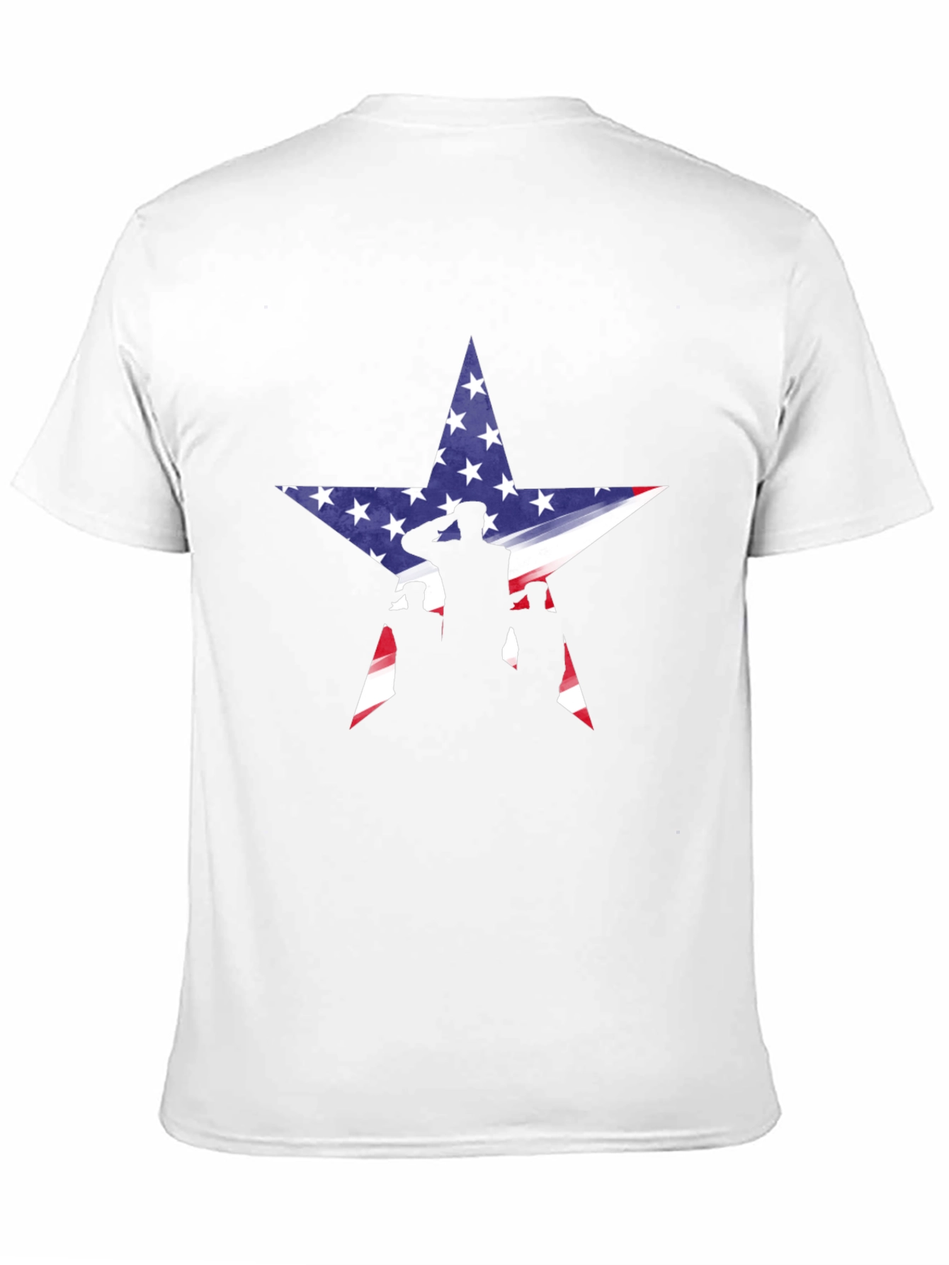 Patriotic Star Graphic T-Shirt