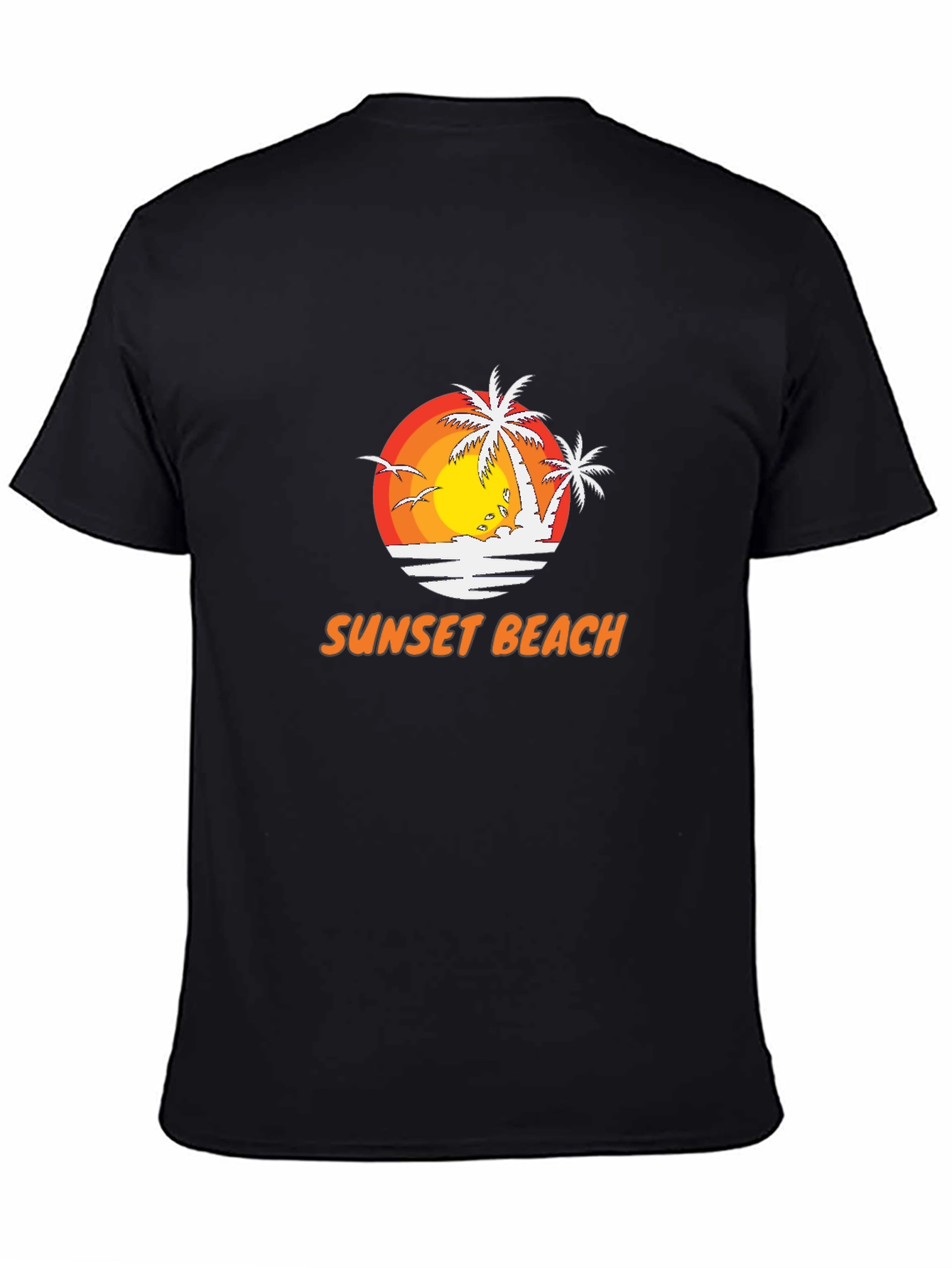 Sunset Beach Graphic Tee - Vacation Vibes