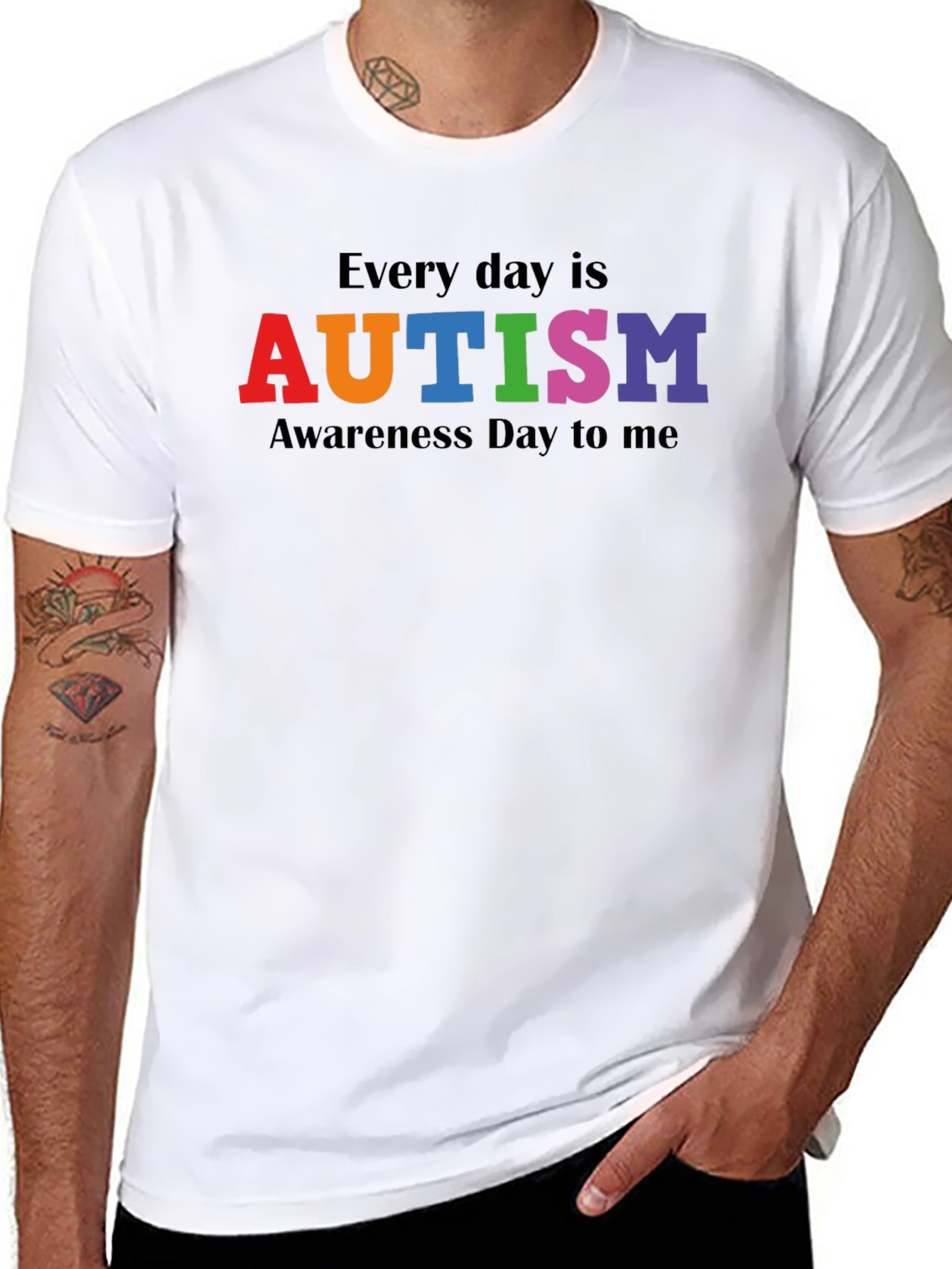 Autism Awareness T-Shirt - Every Day Is...