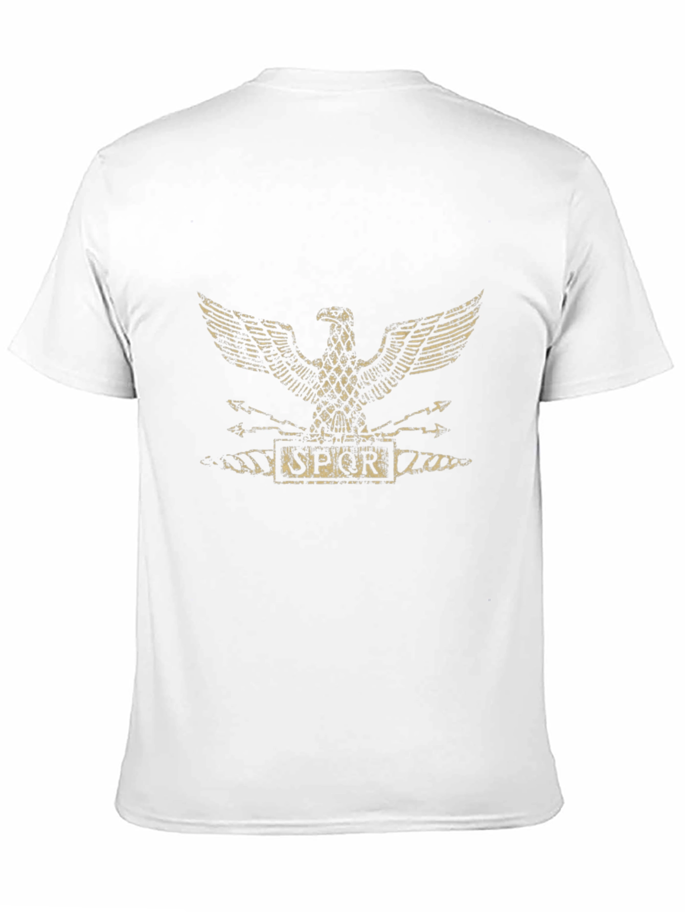 Roman Eagle SPQR Graphic T-Shirt
