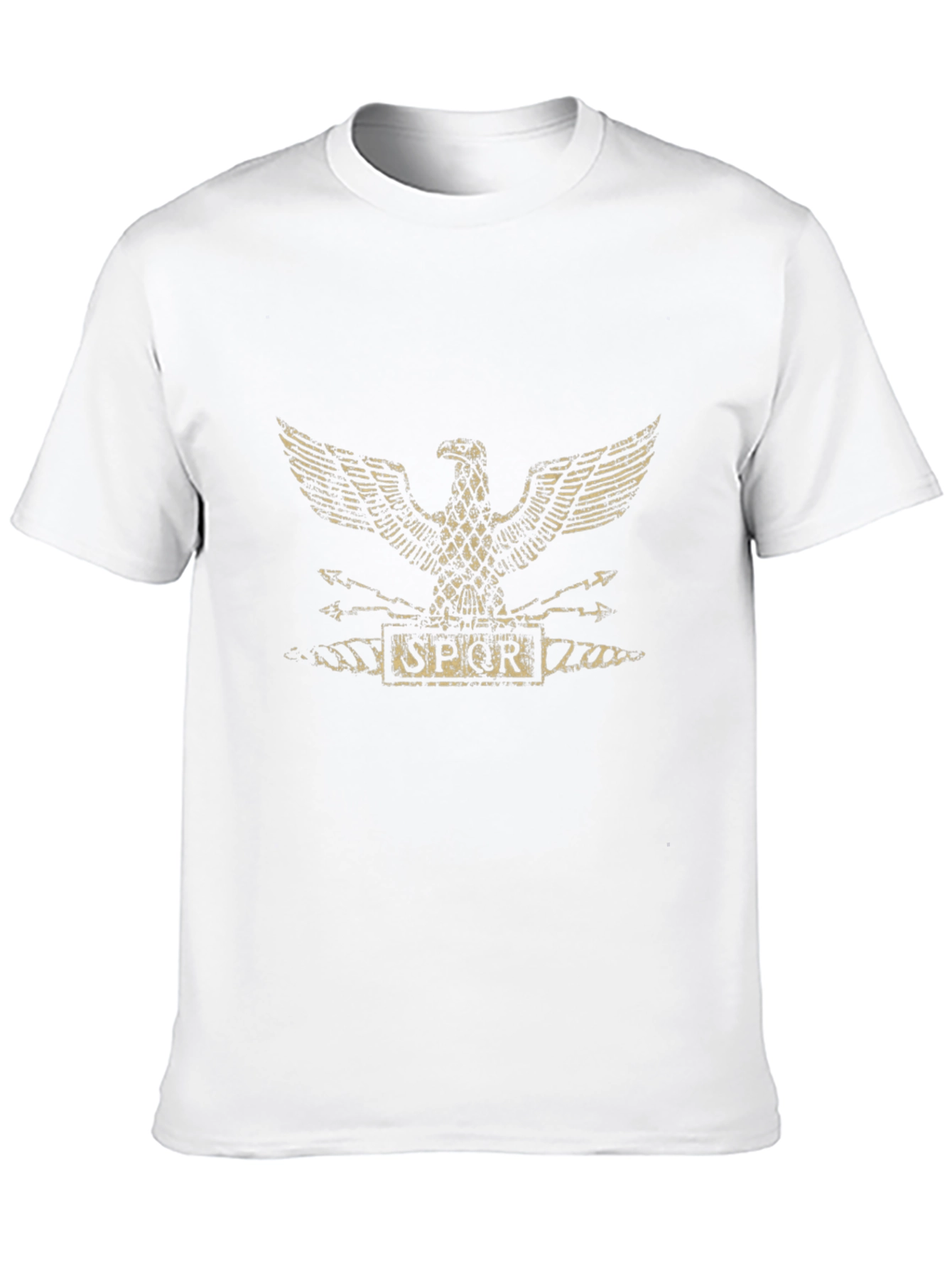 Roman Eagle SPQR Graphic T-Shirt