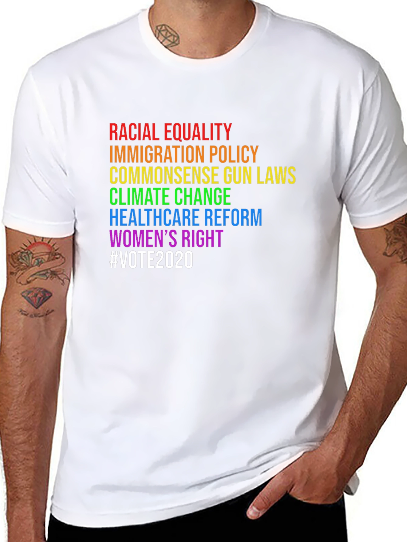 Equality & Social Justice T-Shirt Vote 2020