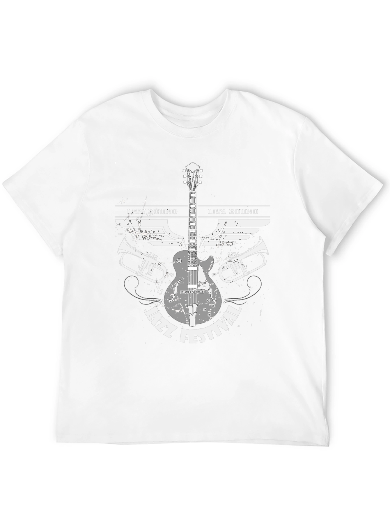 Jazz Festival Graphic Tee - Live Sound Music Shirt
