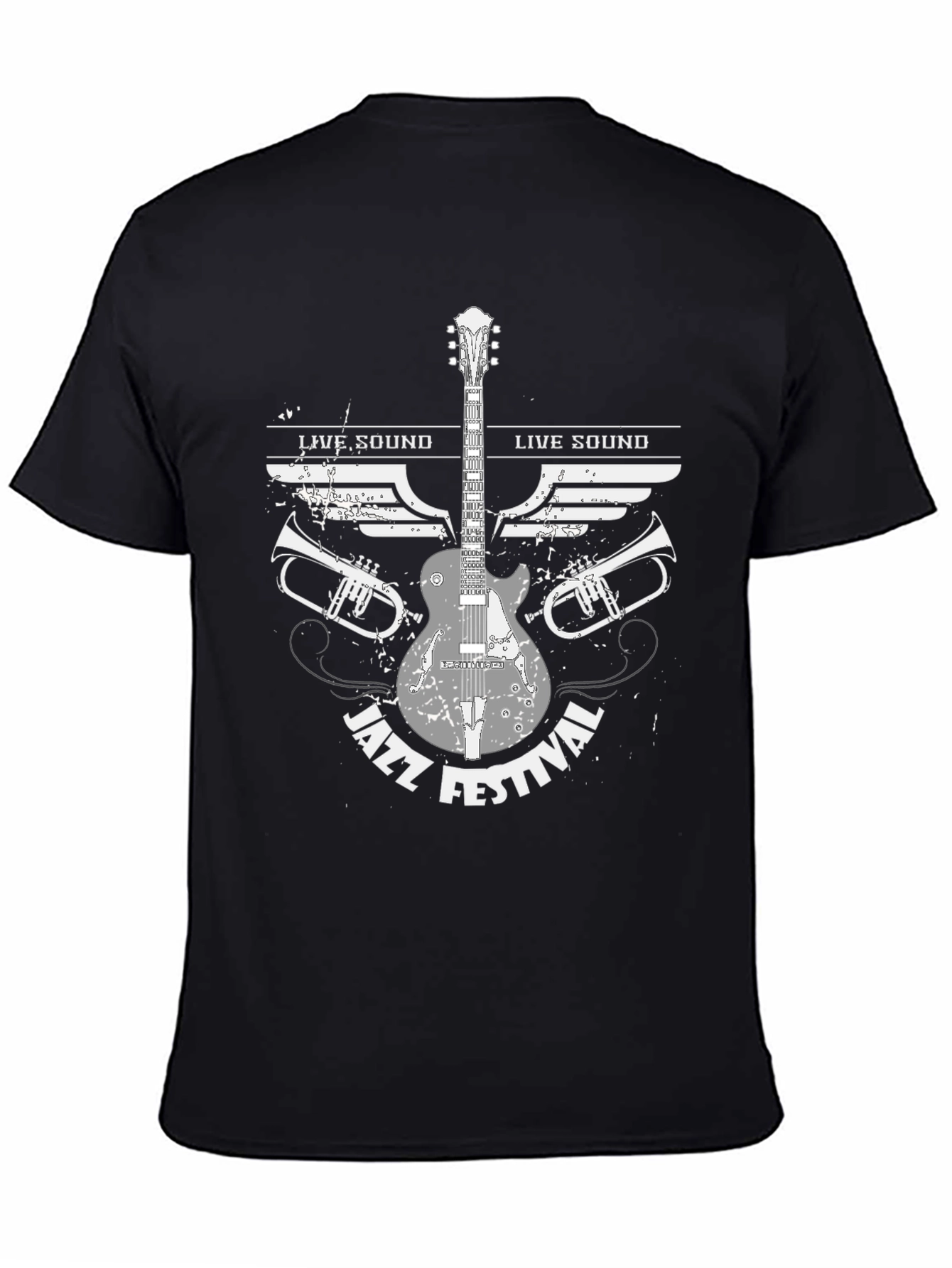 Jazz Festival Graphic Tee - Live Sound Music Shirt