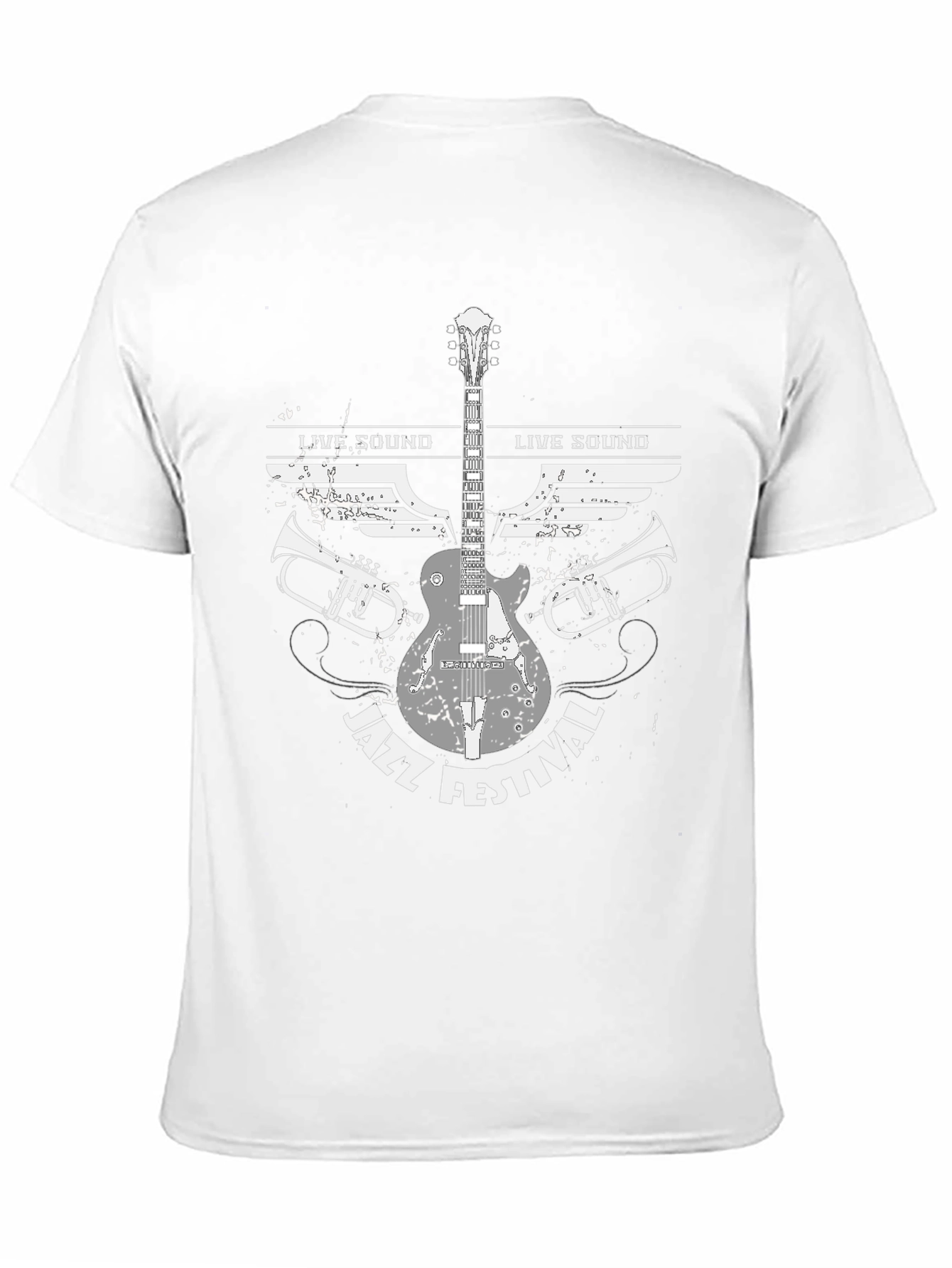 Jazz Festival Graphic Tee - Live Sound Music Shirt