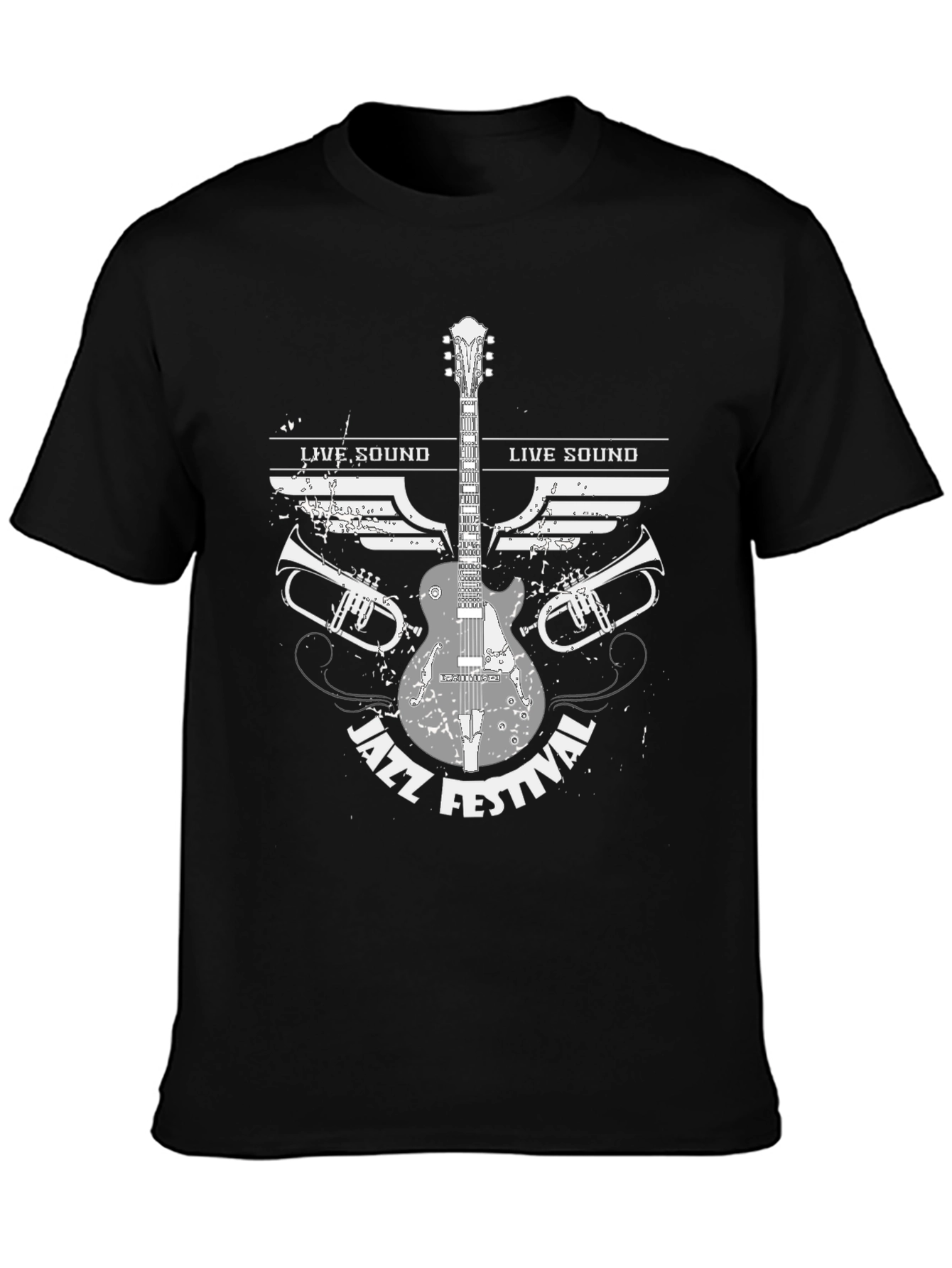 Jazz Festival Graphic Tee - Live Sound Music Shirt