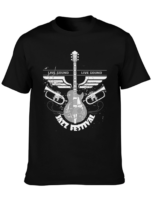 Jazz Festival Graphic Tee - Live Sound Music Shirt