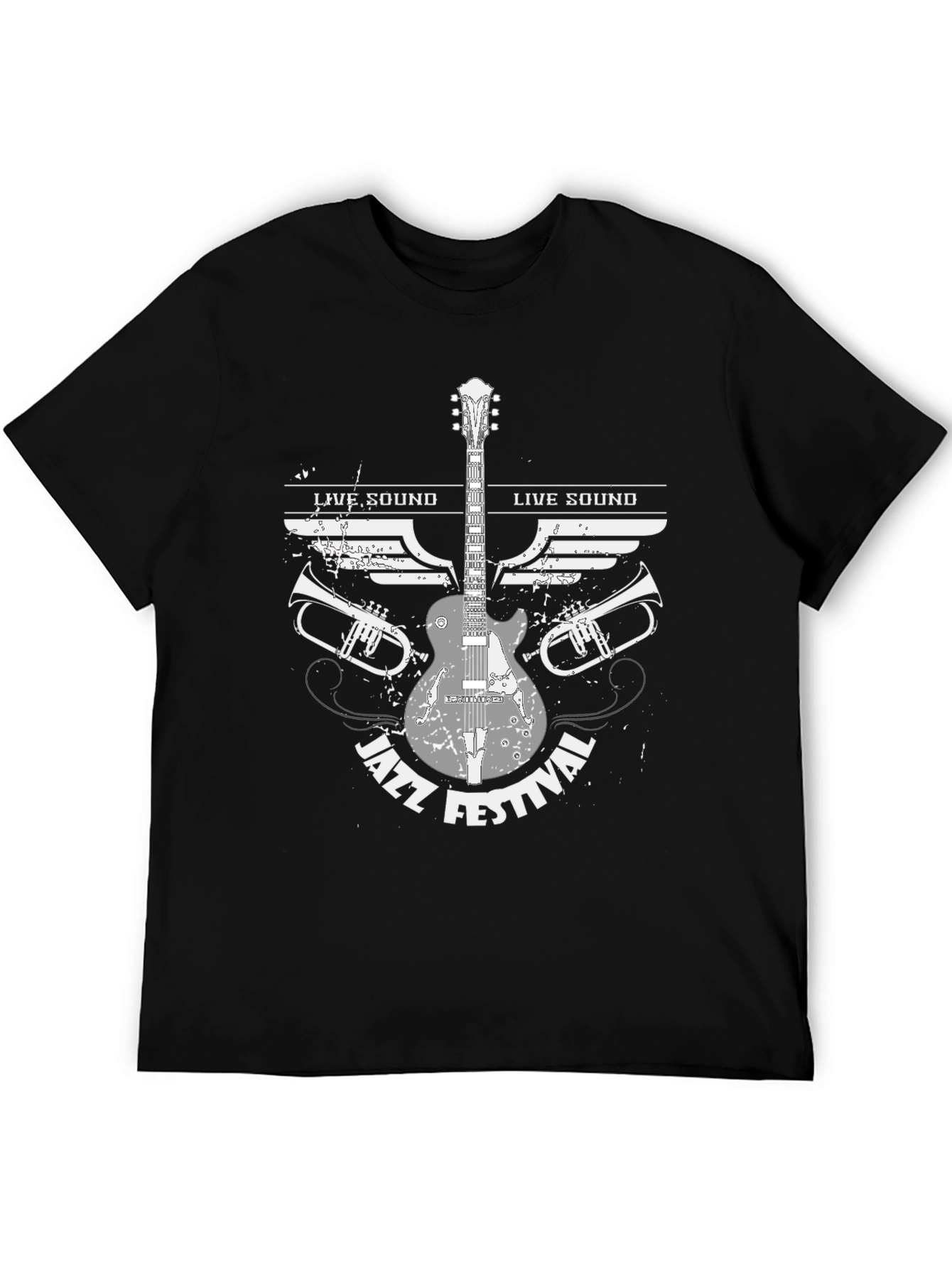 Jazz Festival Graphic Tee - Live Sound Music Shirt