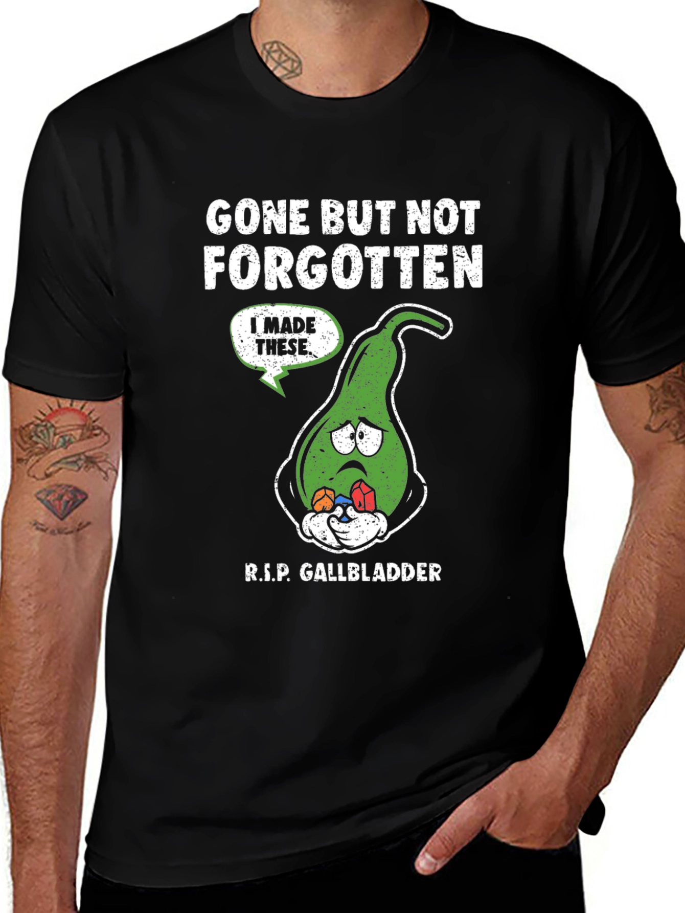 Gone But Not Forgotten Gallbladder T-Shirt