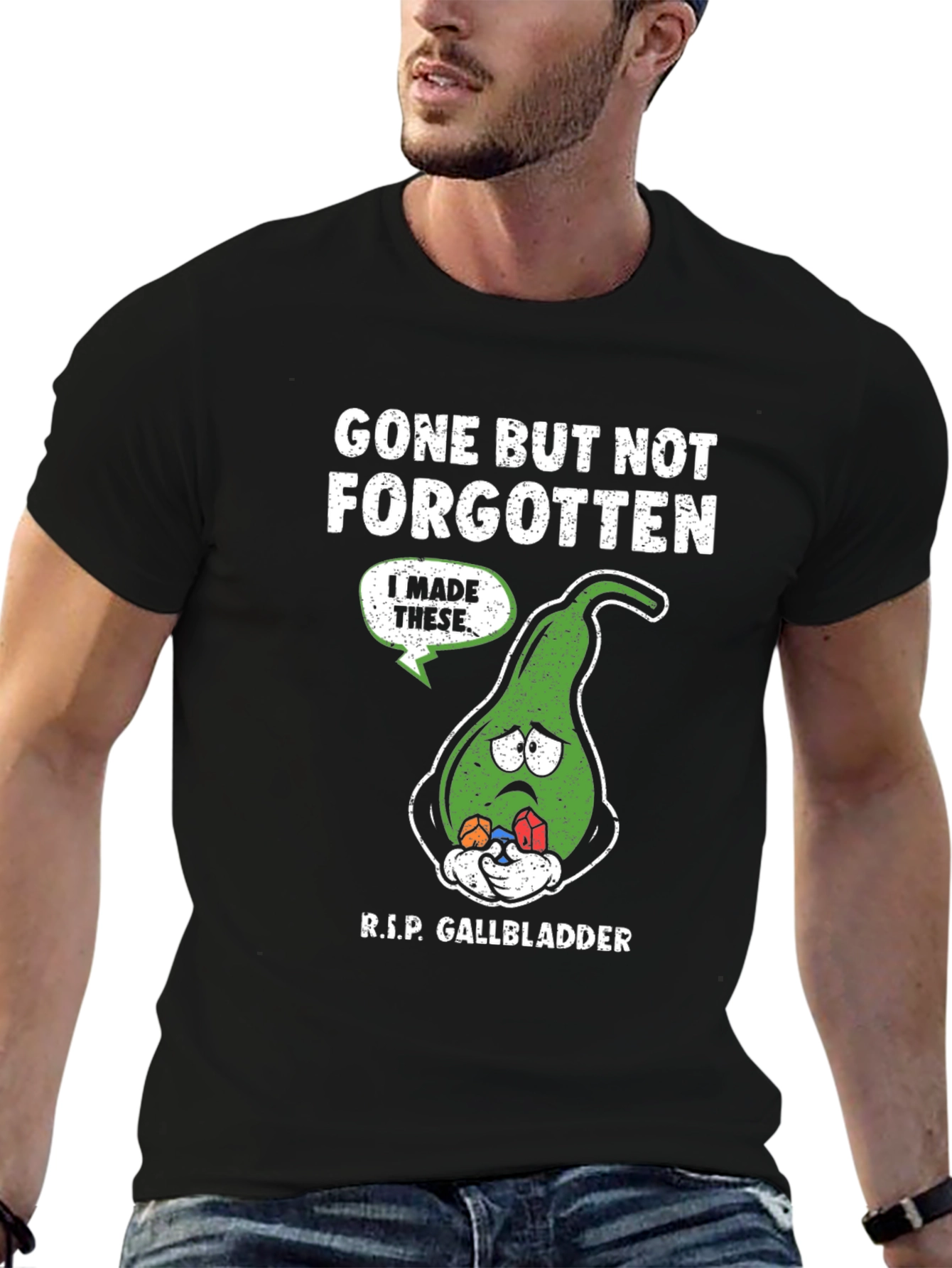 Gone But Not Forgotten Gallbladder T-Shirt