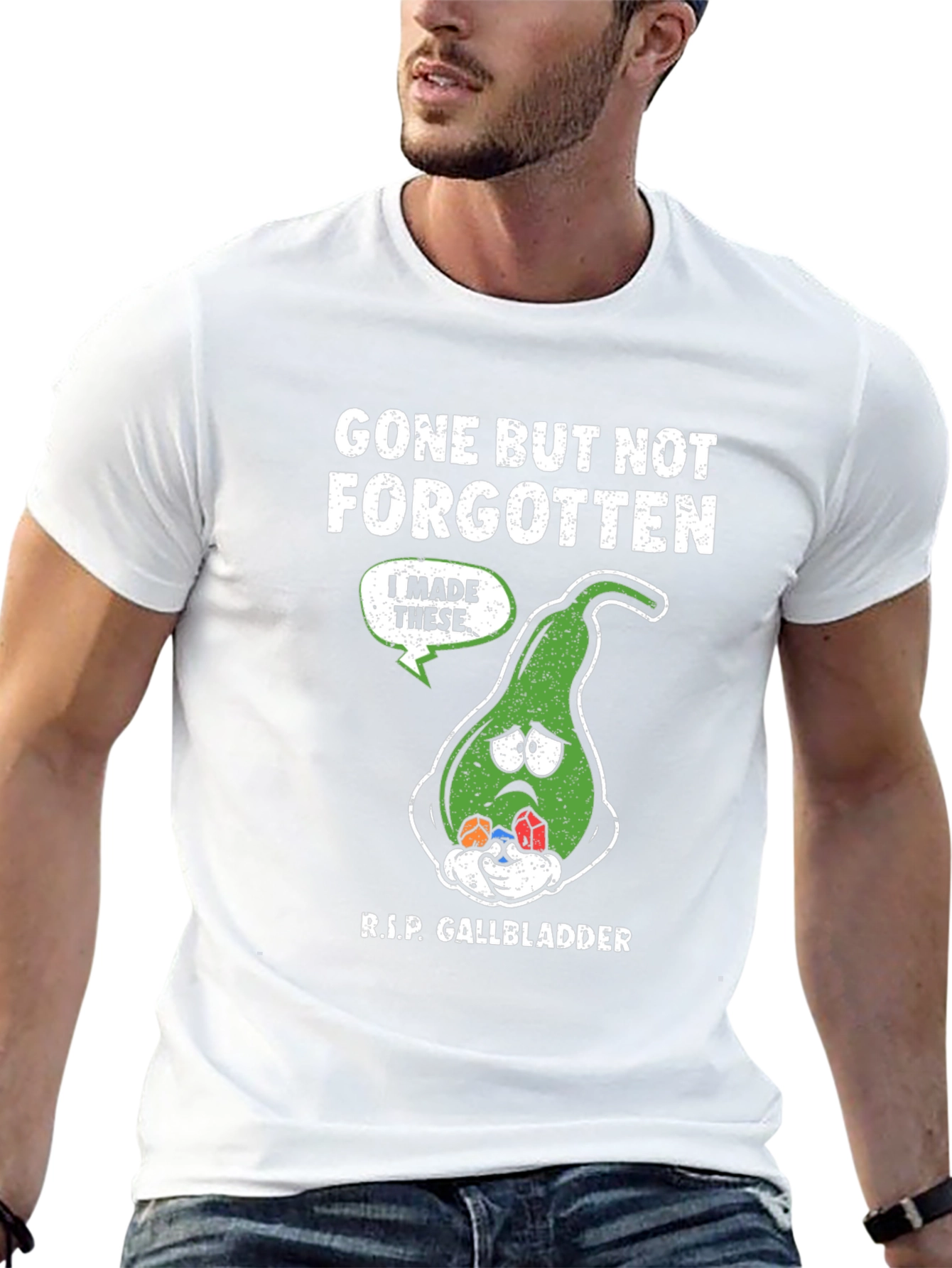 Gone But Not Forgotten Gallbladder T-Shirt