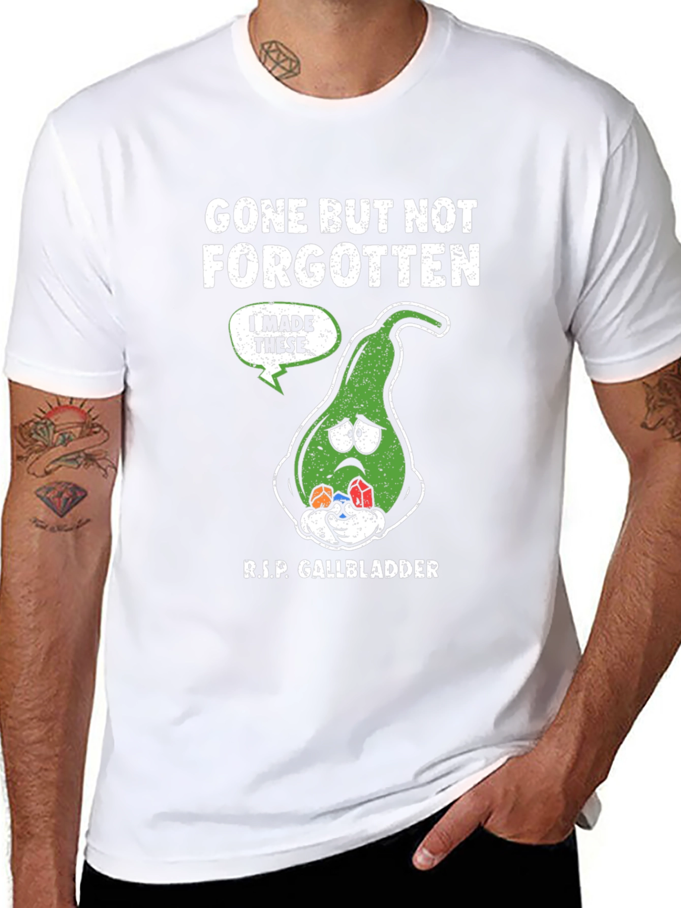 Gone But Not Forgotten Gallbladder T-Shirt