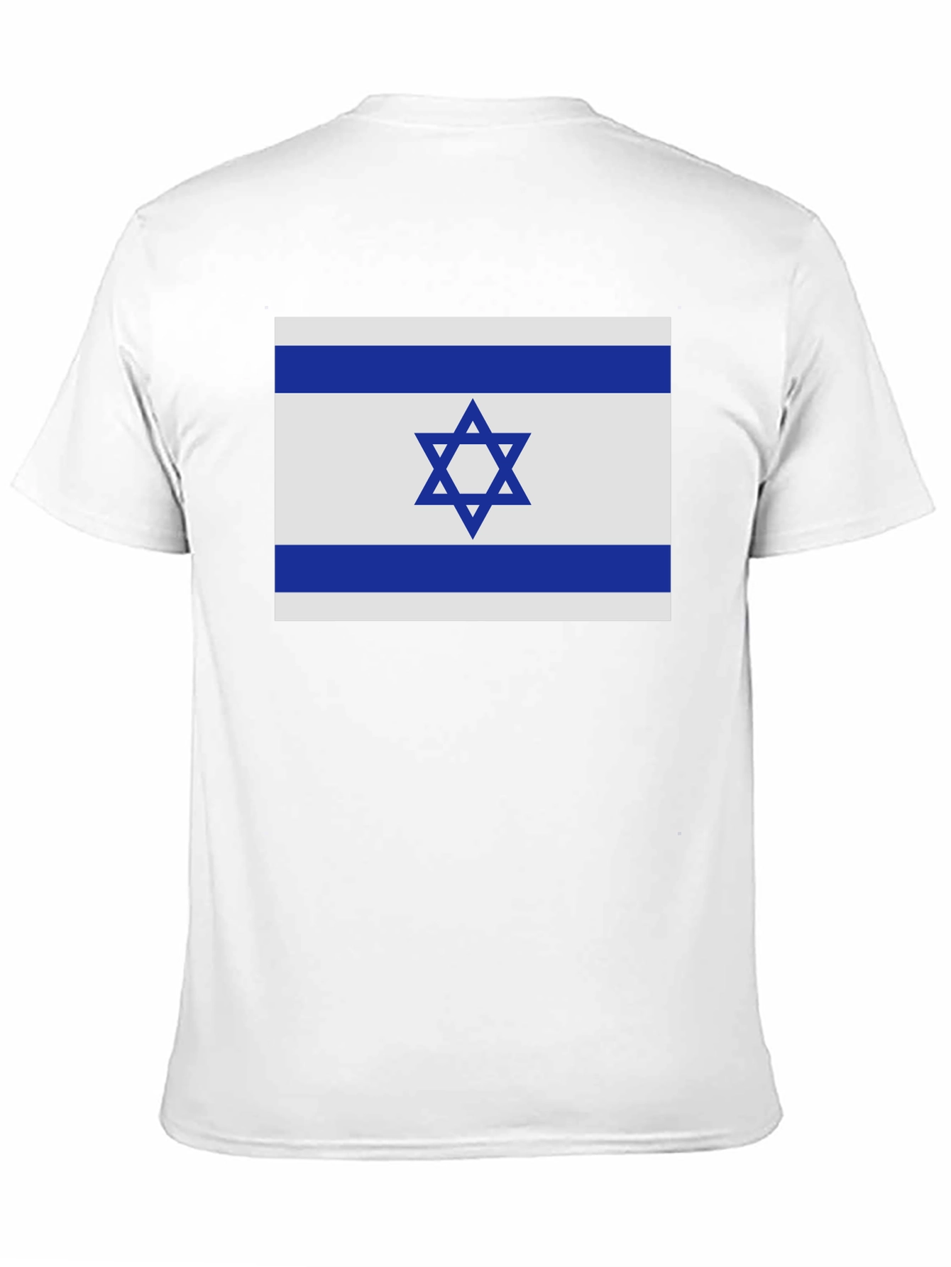 Israel Flag T-Shirt - Mens Short Sleeve Tee