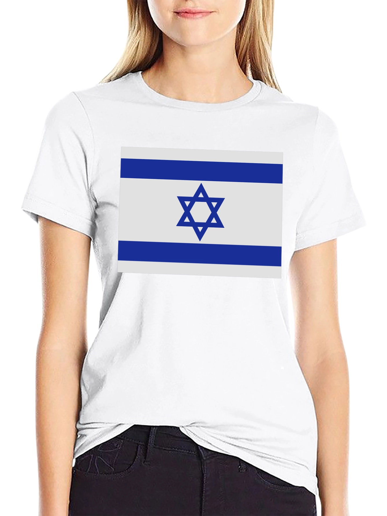 Israel Flag T-Shirt - Mens Short Sleeve Tee