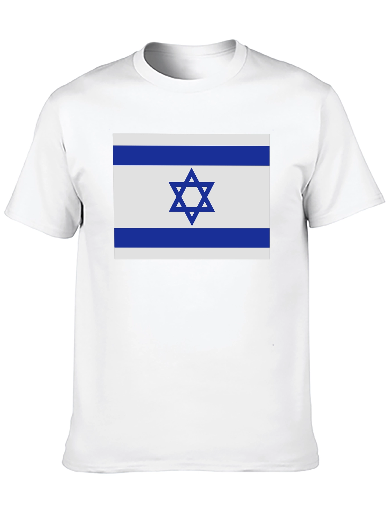 Israel Flag T-Shirt - Mens Short Sleeve Tee