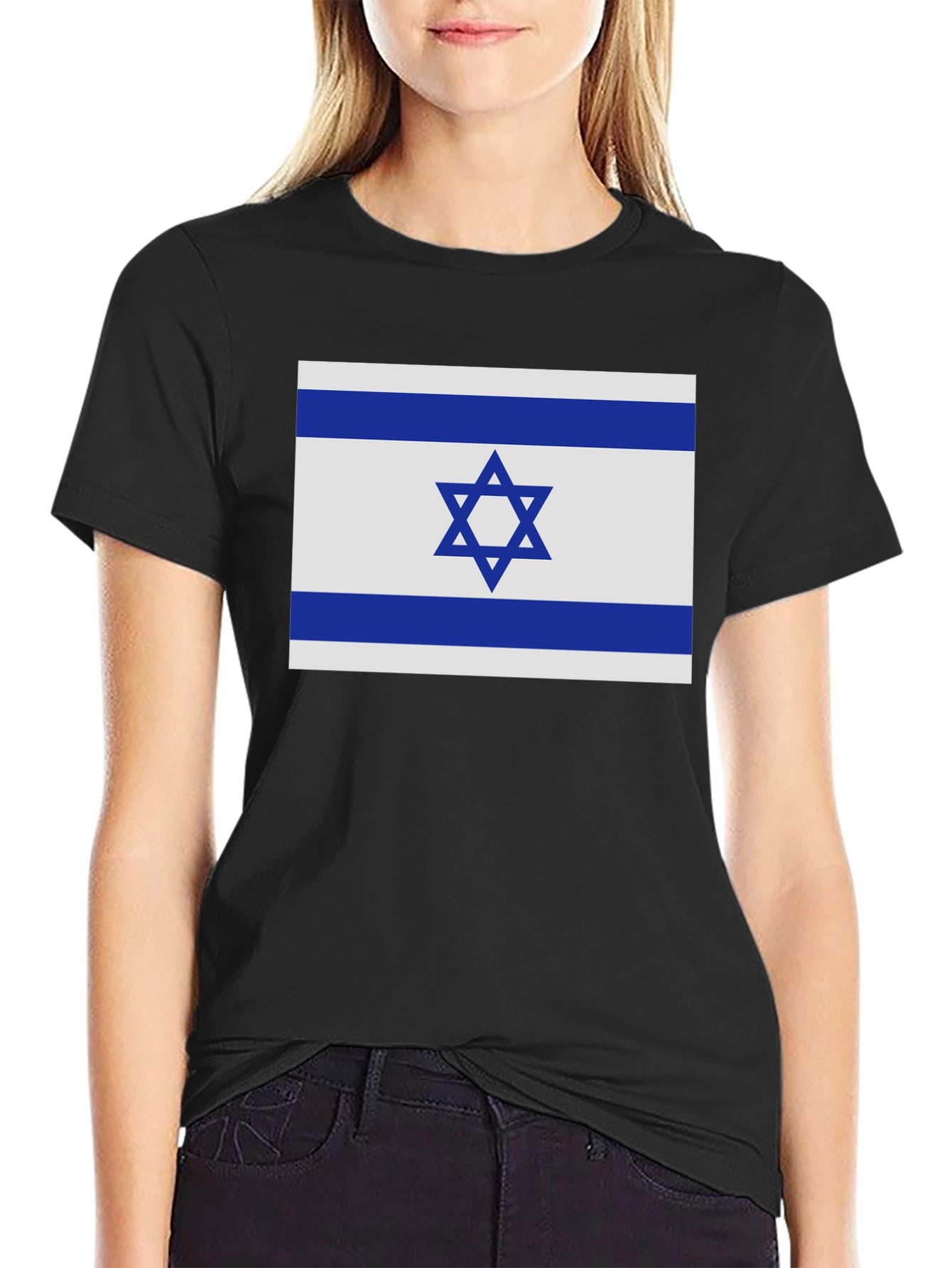 Israel Flag T-Shirt - Mens Short Sleeve Tee