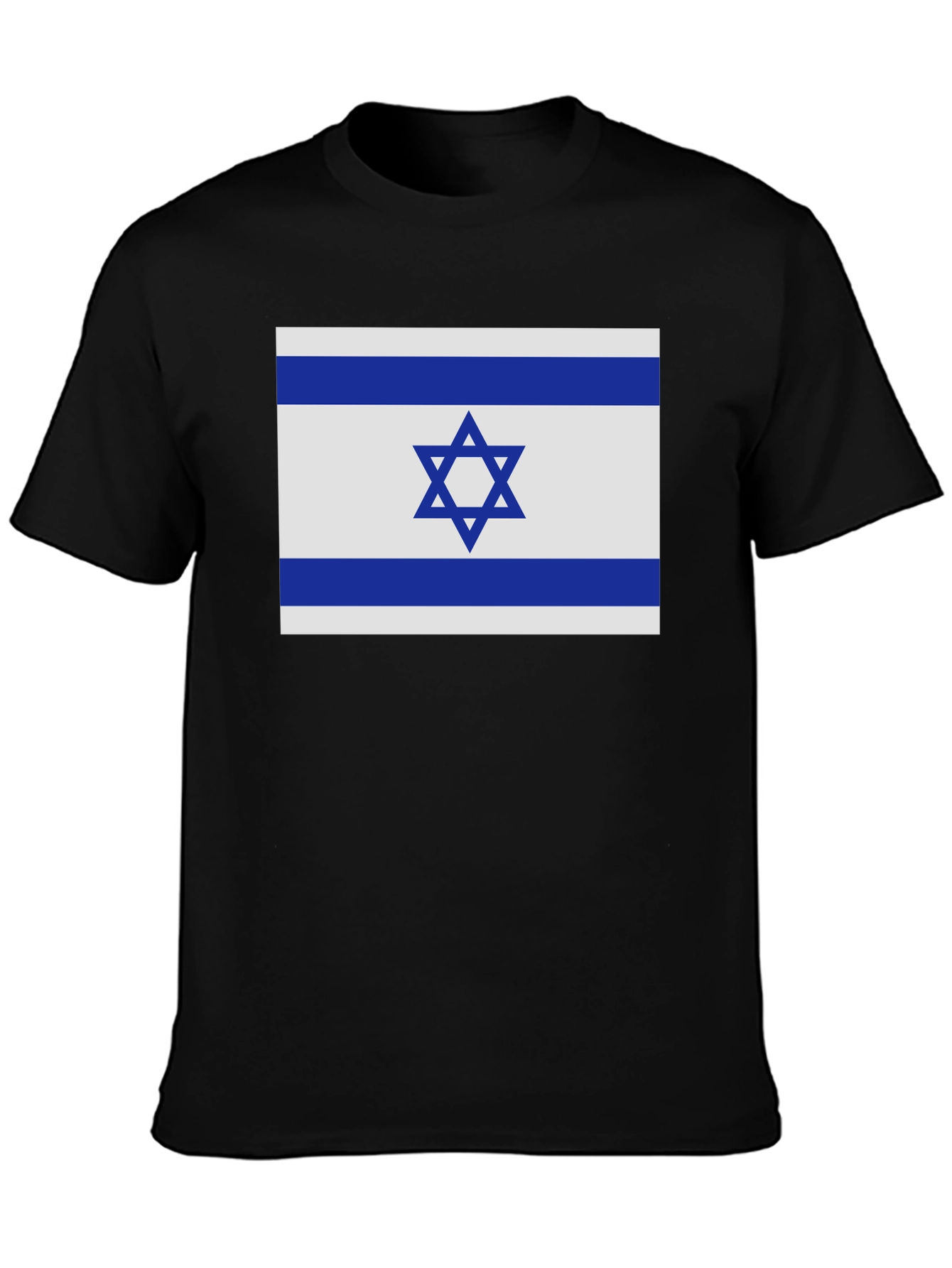 Israel Flag T-Shirt - Mens Short Sleeve Tee