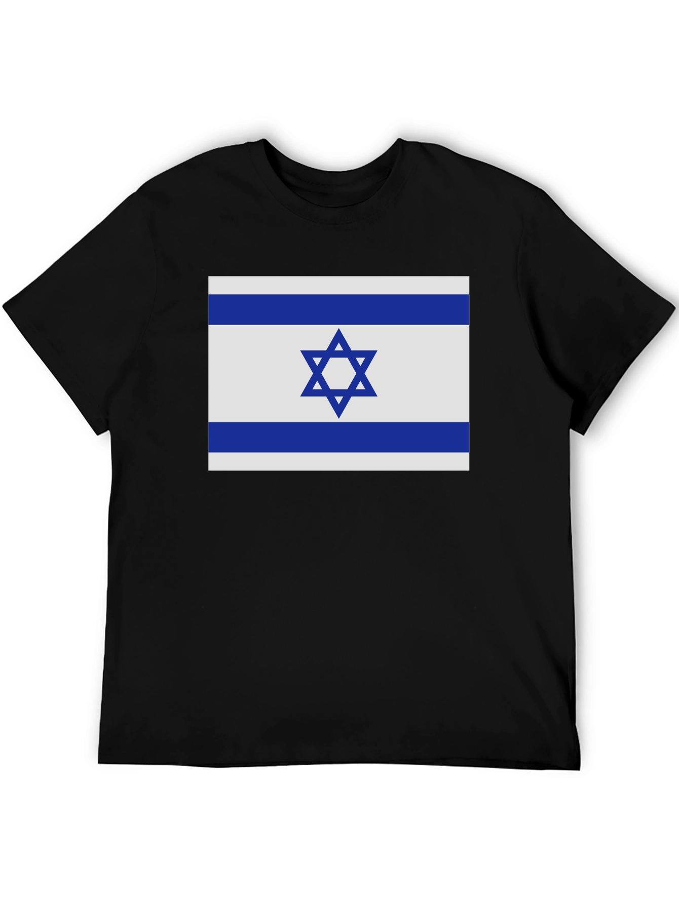 Israel Flag T-Shirt - Mens Short Sleeve Tee