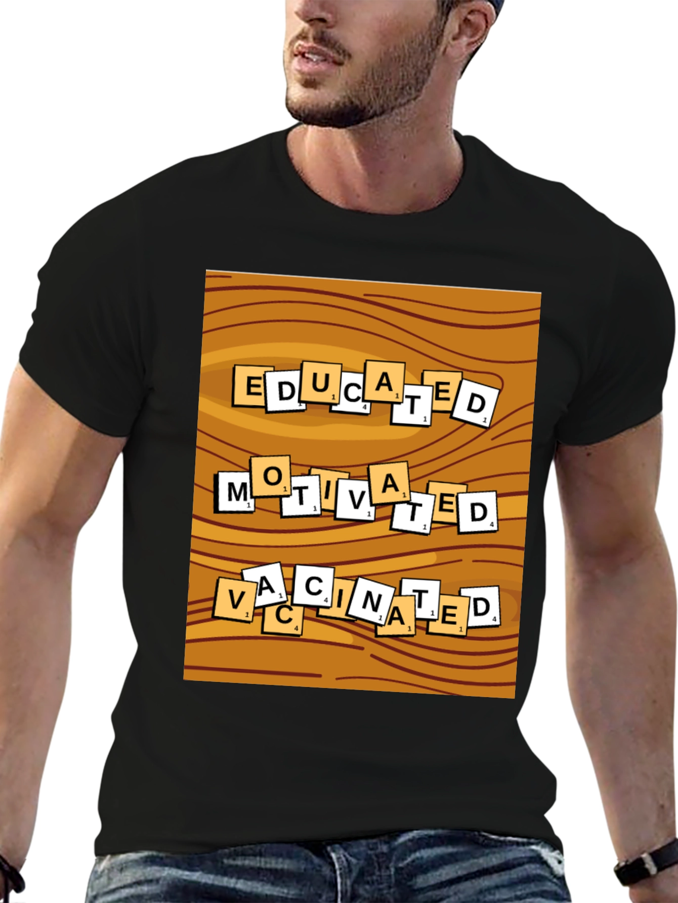 Educated Motivated Vaccinated T-Shirt