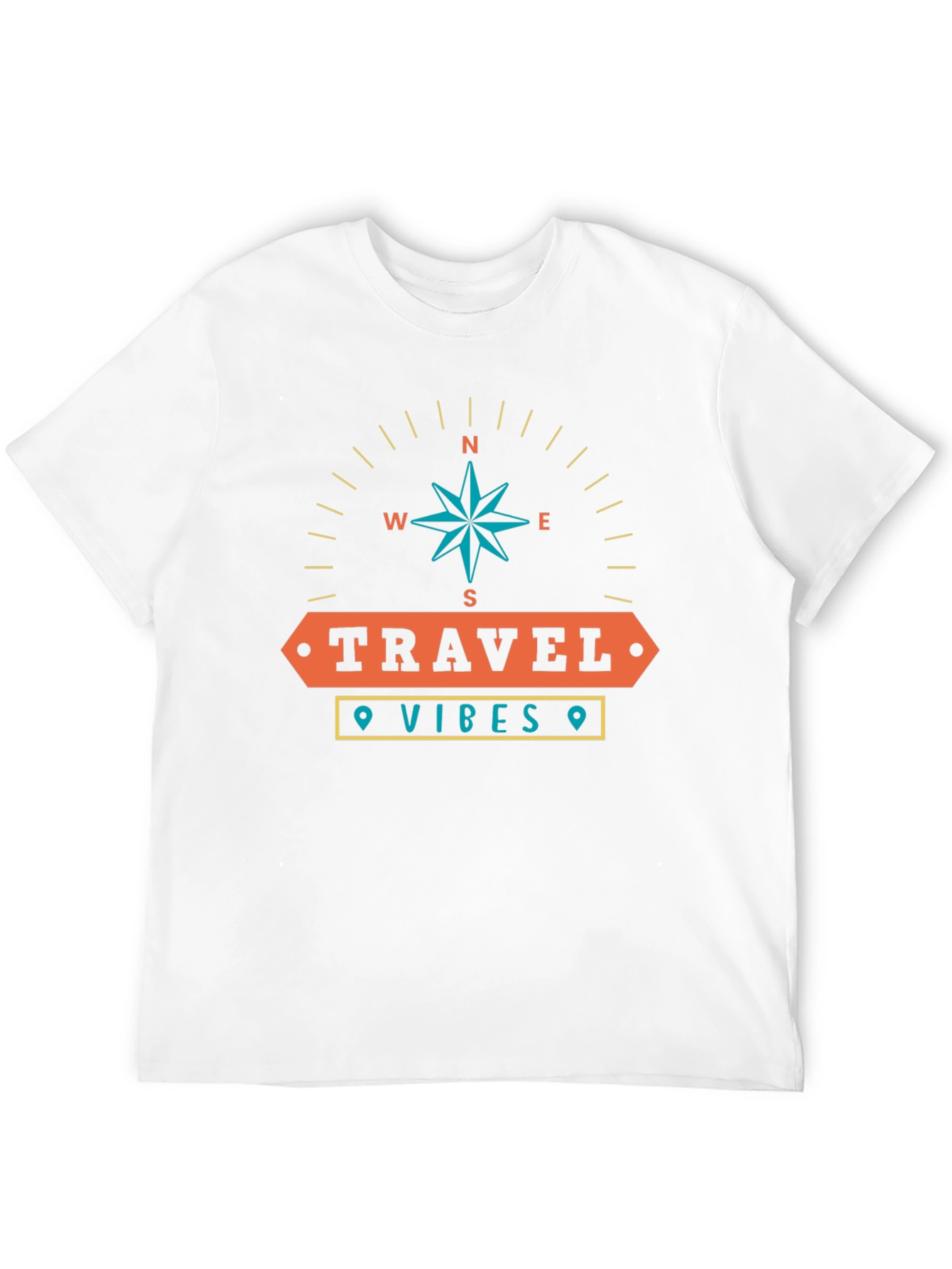 Travel Vibes Graphic Tee - Adventure Awaits!
