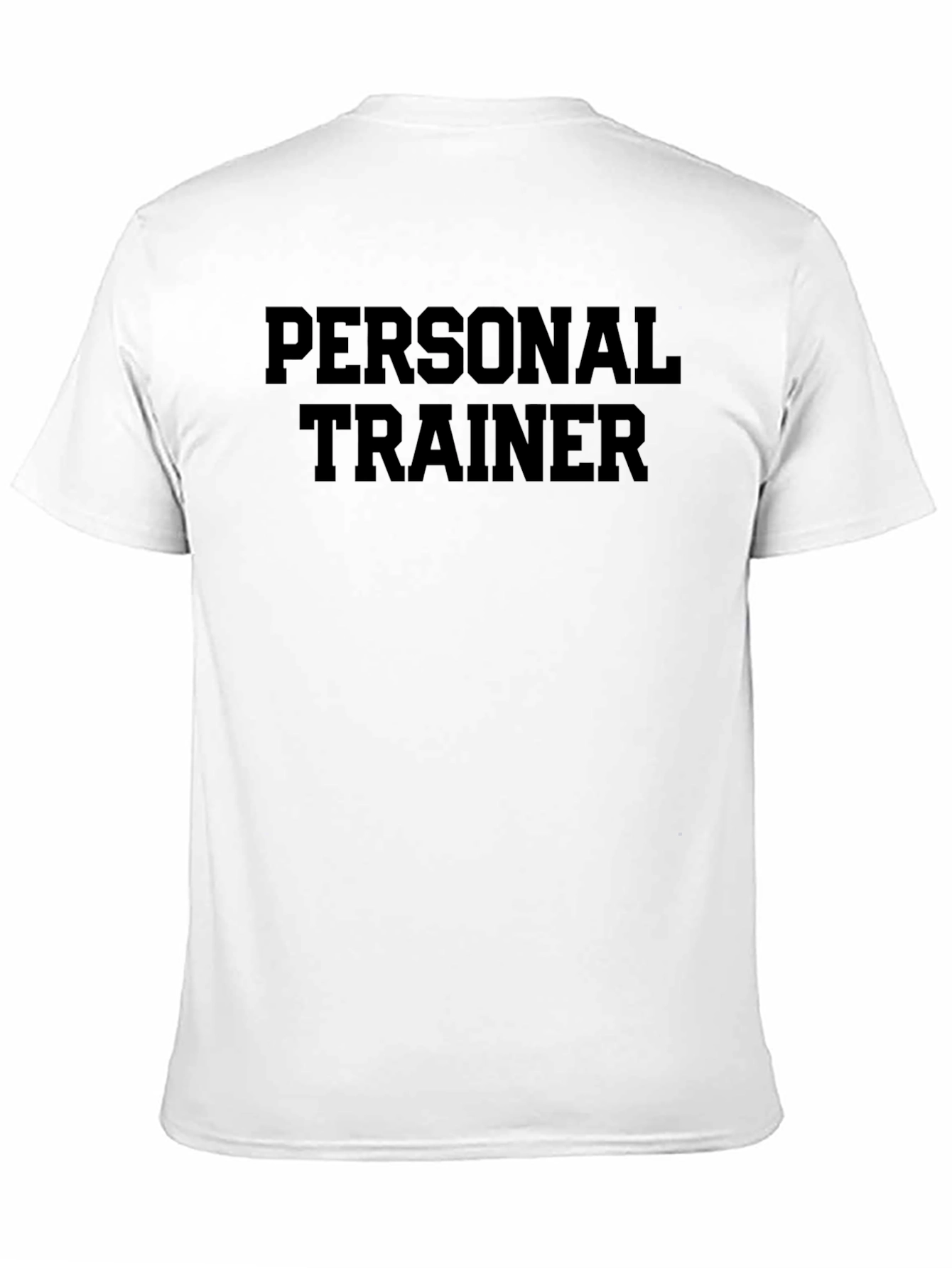 Personal Trainer Black Graphic T-Shirt