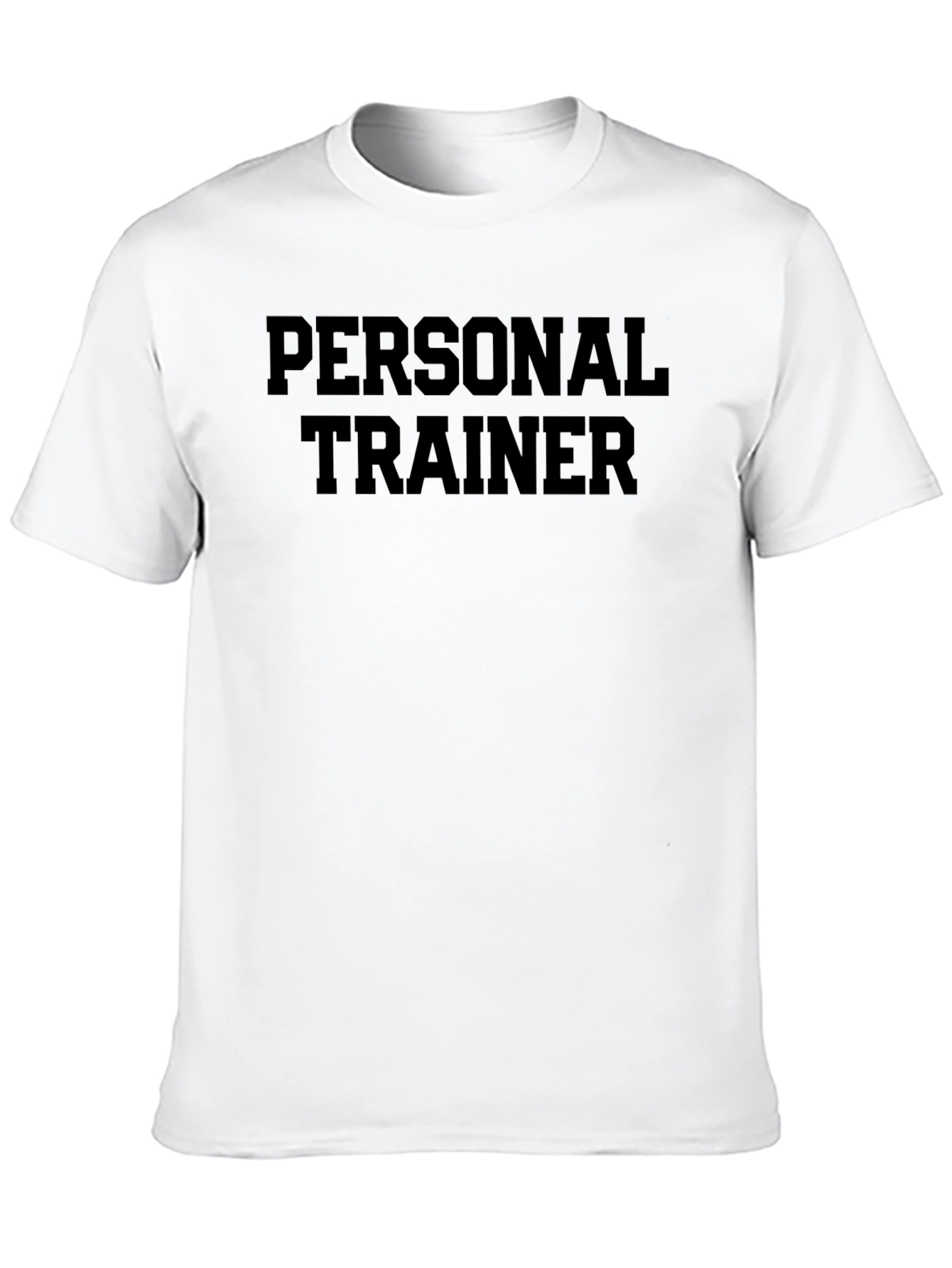 Personal Trainer Black Graphic T-Shirt