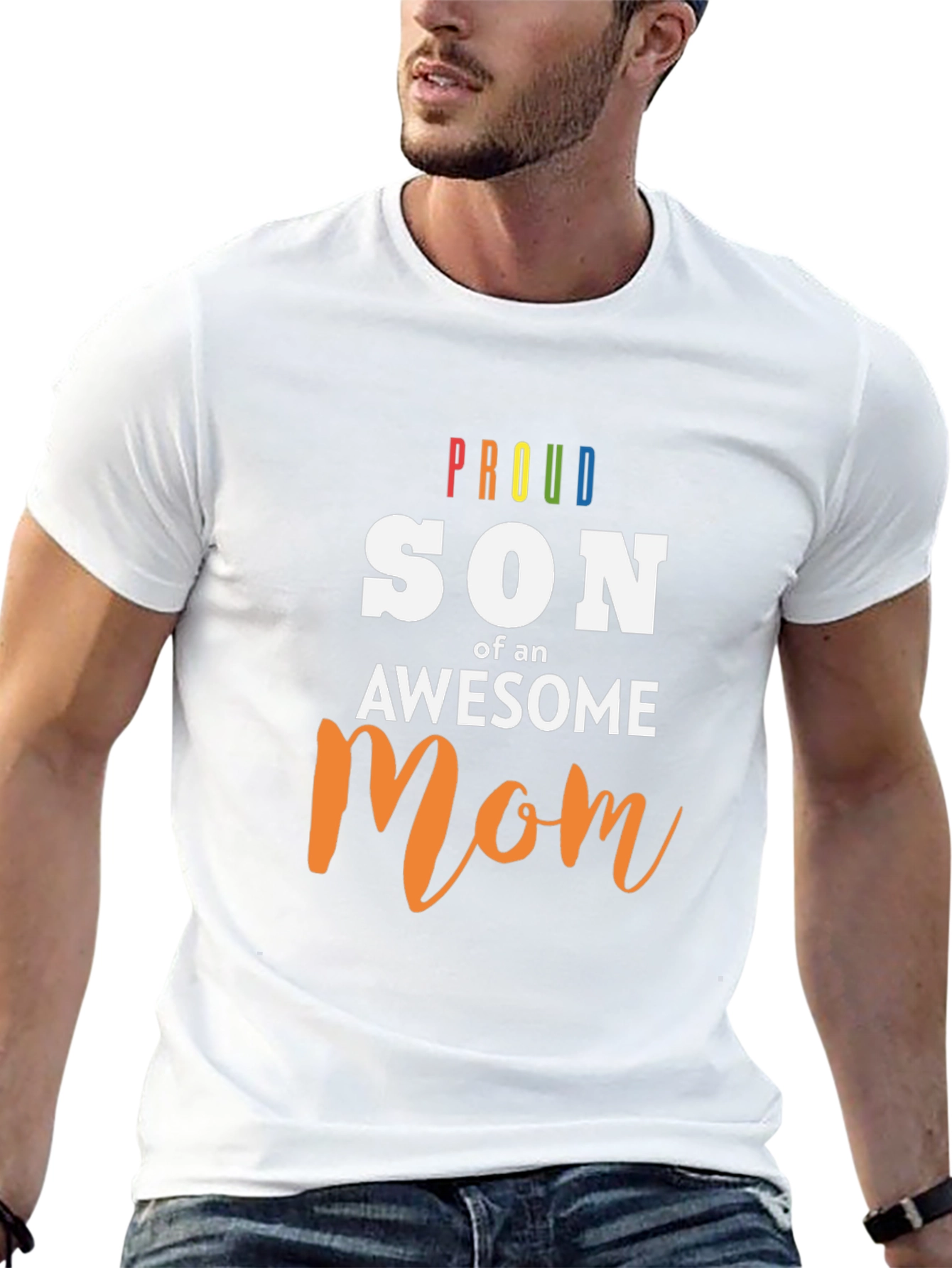 Proud Son of an Awesome Mom Graphic Tee